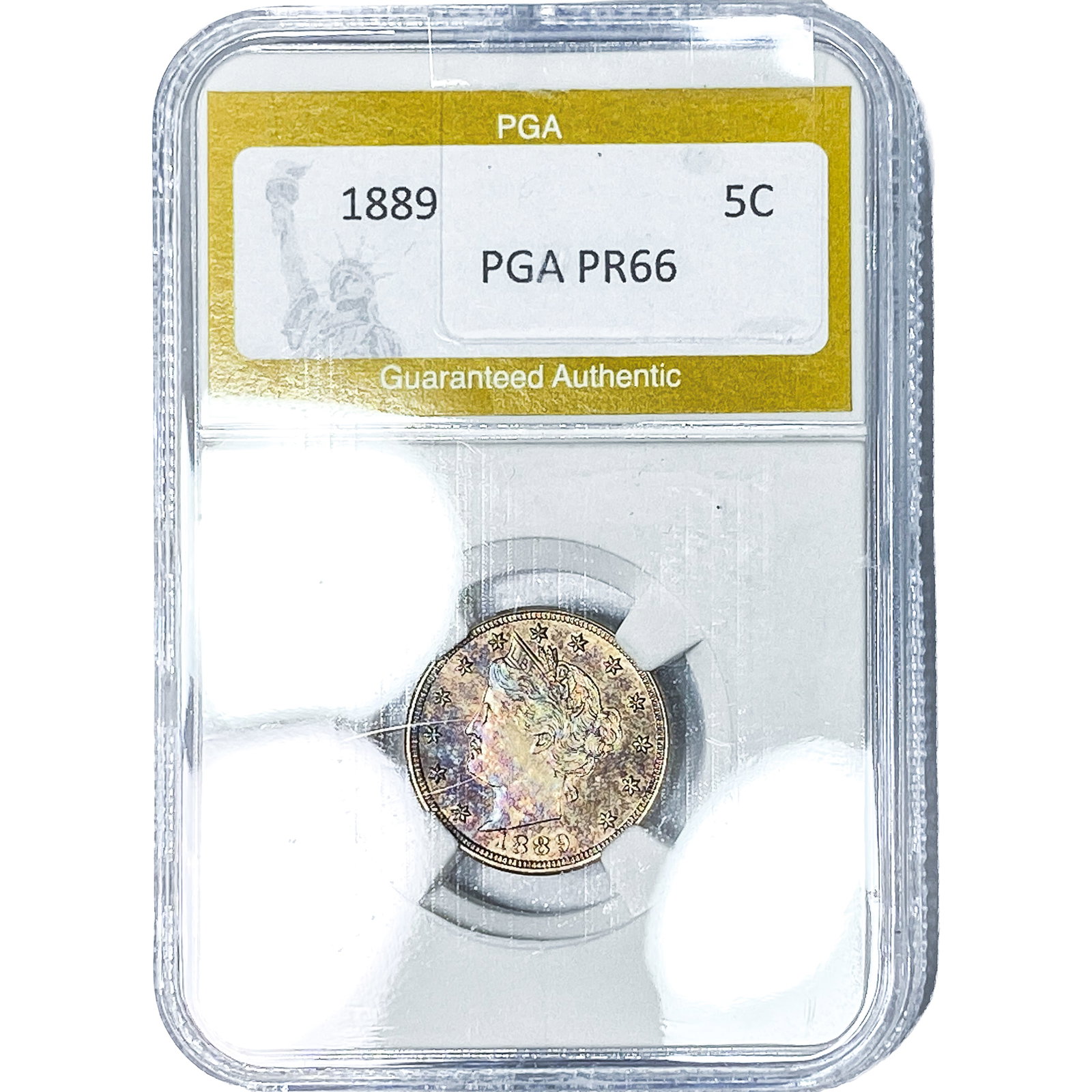 1889 Liberty Victory Nickel PGA PR66 (1 of 2)