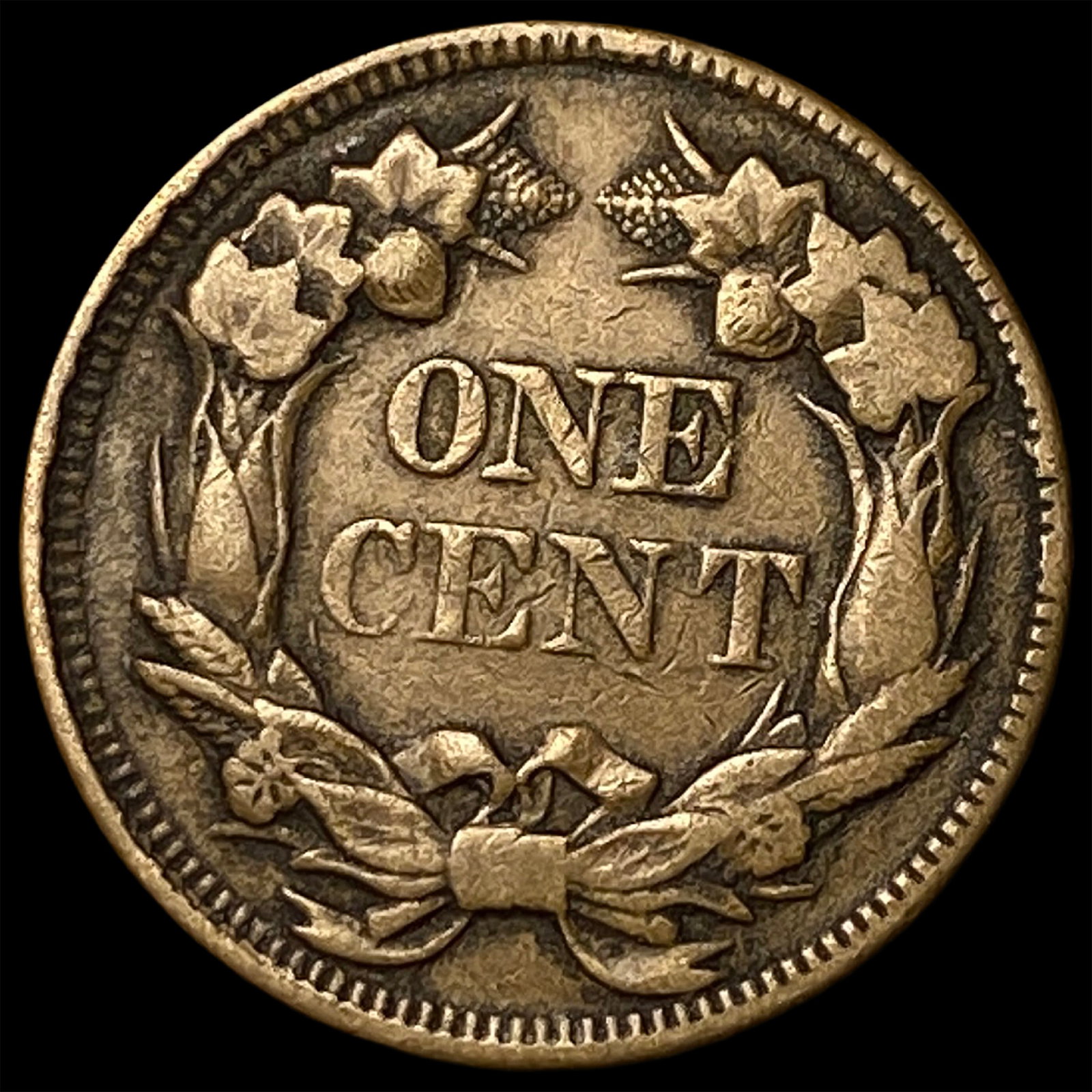 1858 Flying Eagle Cent NEARLY UNCIRCULATED - 2
