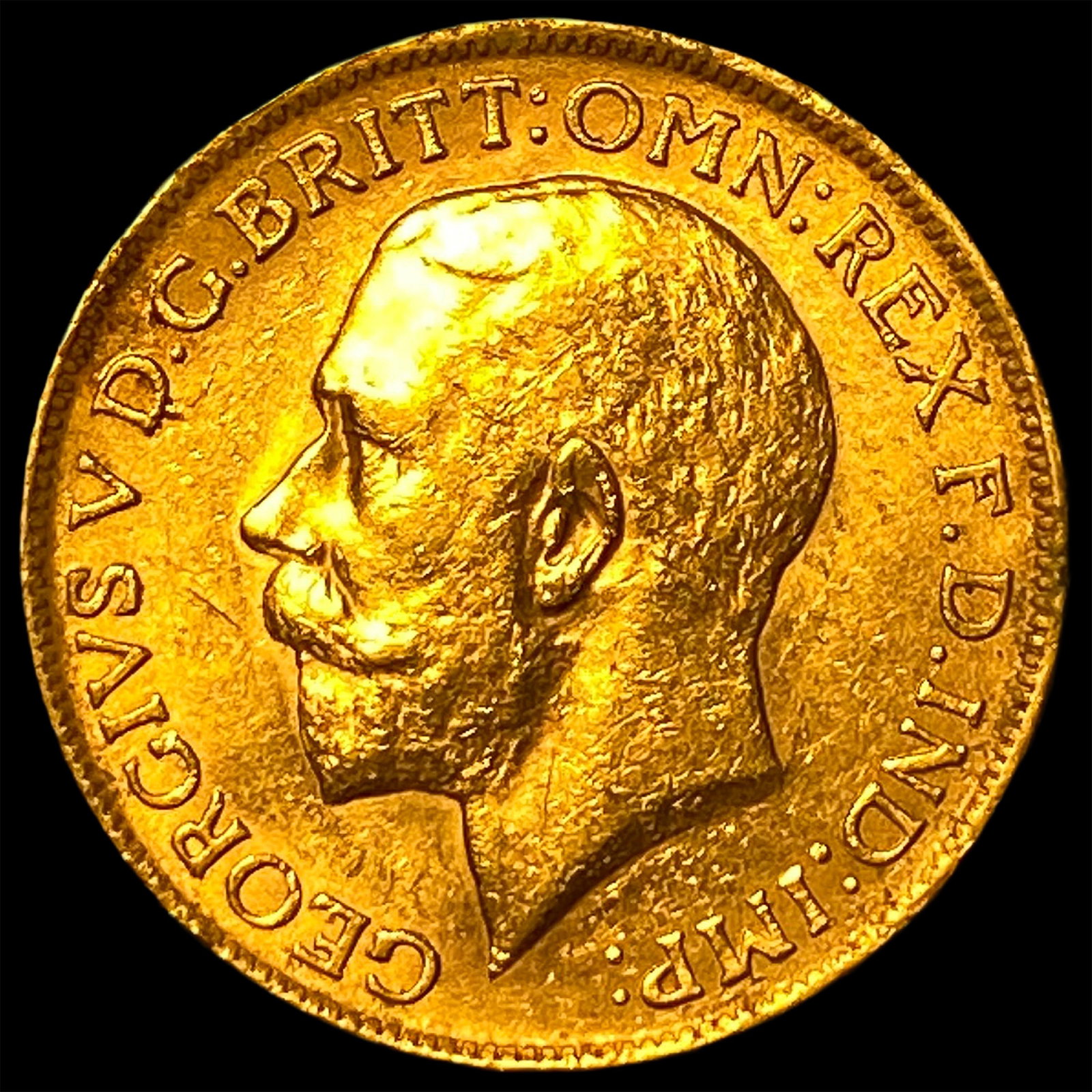 1911 .2355oz Gold Sovereign UNCIRCULATED: 1911 .2355oz Gold Sovereign UNCIRCULATED