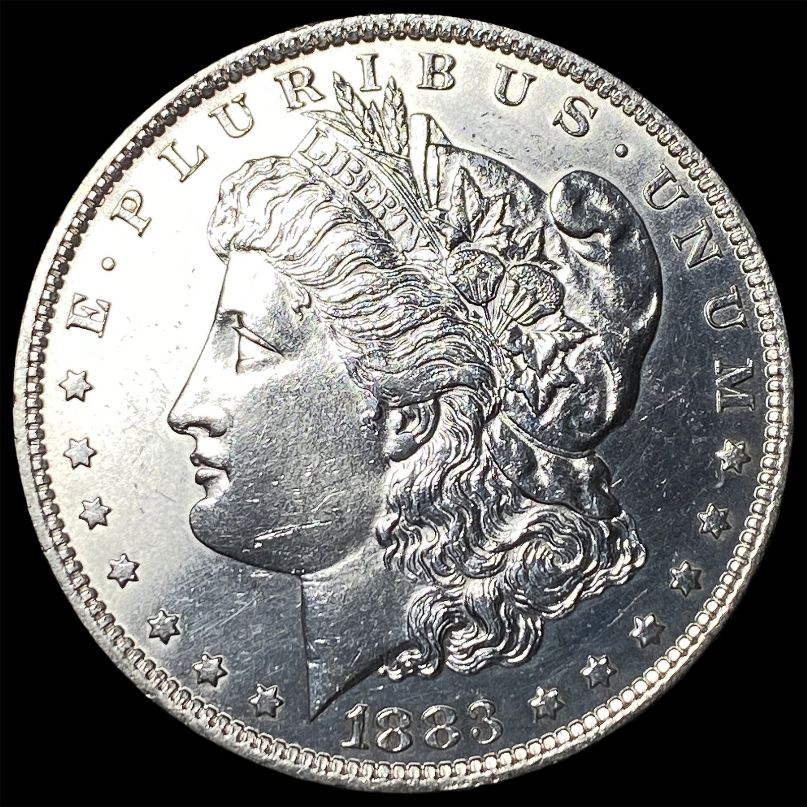 1883-O Morgan Silver Dollar NEARLY UNCIRCULATED: 1883-O Morgan Silver Dollar NEARLY UNCIRCULATED