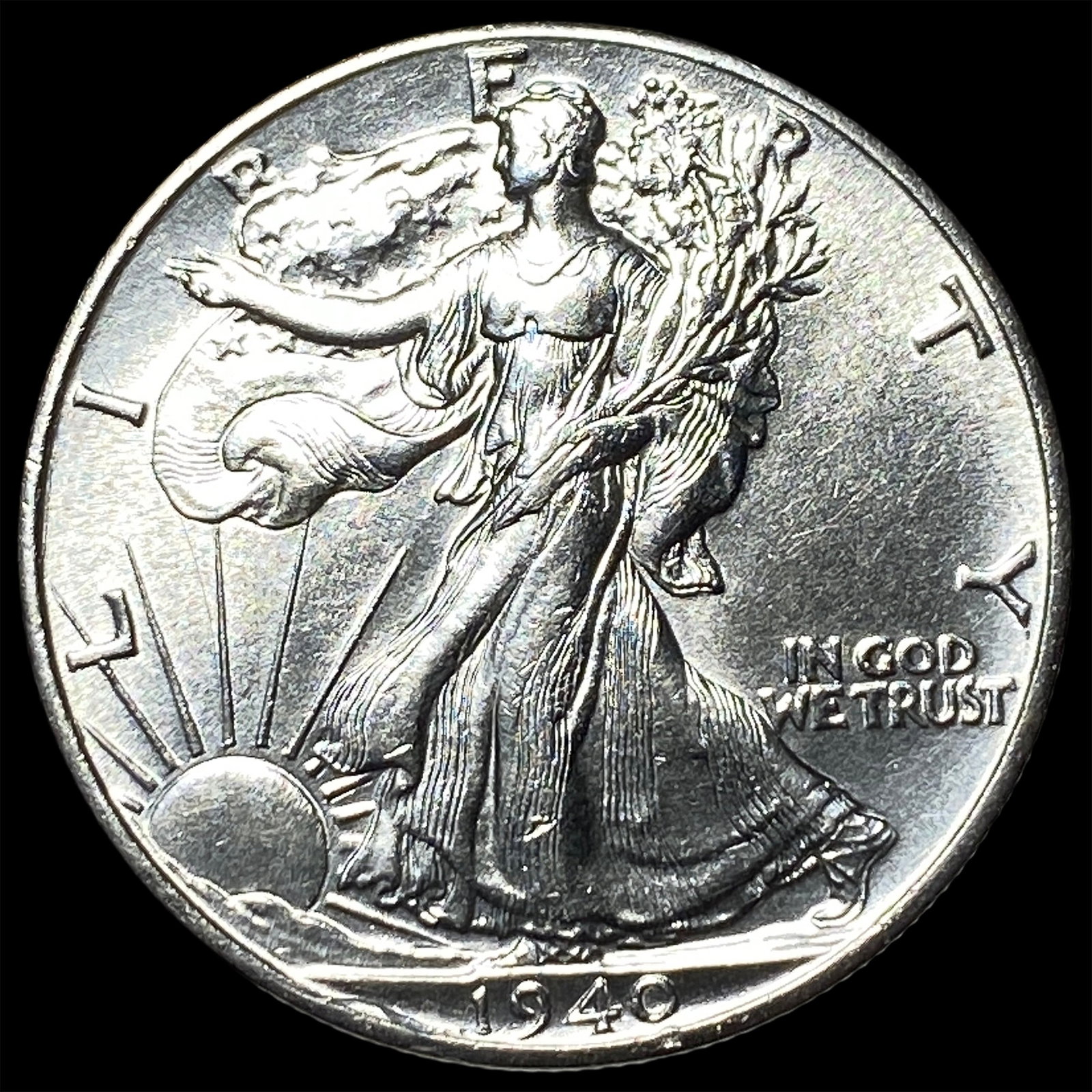 1940 Walking Liberty Half Dollar UNCIRCULATED: 1940 Walking Liberty Half Dollar UNCIRCULATED