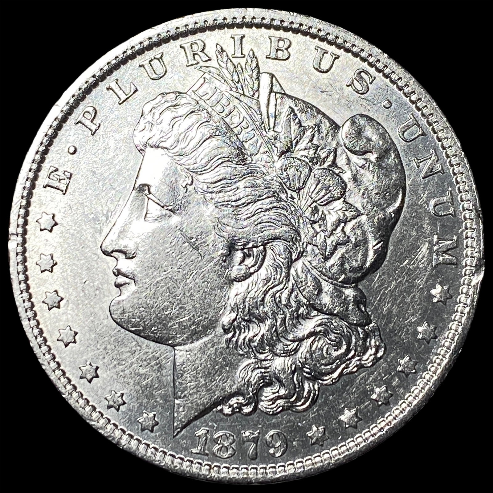 1879-O Silver Morgan Dollar CHOICE AU: 1879-O Silver Morgan Dollar CHOICE AU