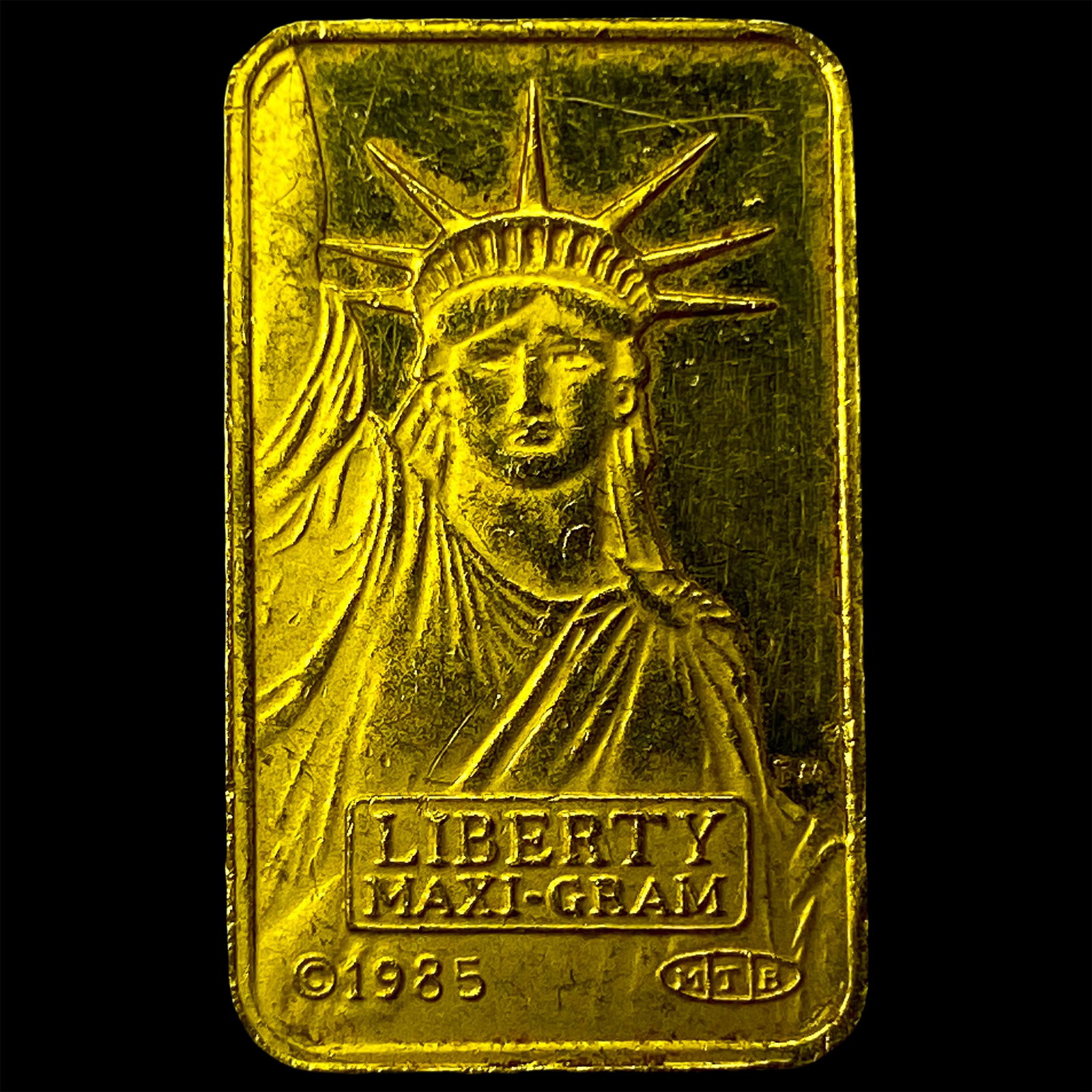 1985 Credit Suisse 5g Gold Bar 999.9 Fine HIGH GRADE: 1985 Credit Suisse 5g Gold Bar 999.9 Fine HIGH GRADE
