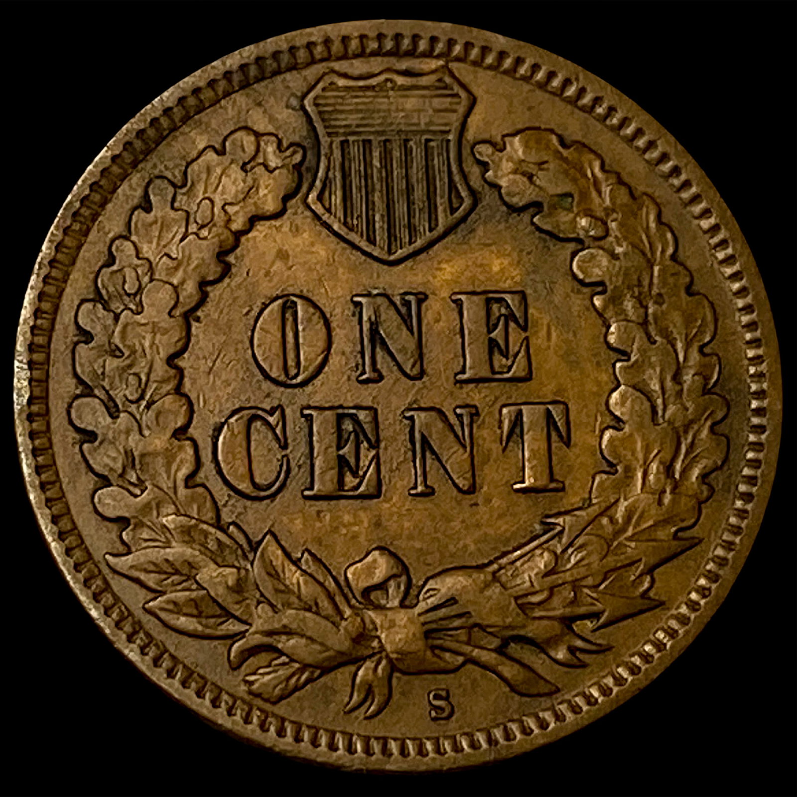 1908-S Indian Head Cent CHOICE AU - 2