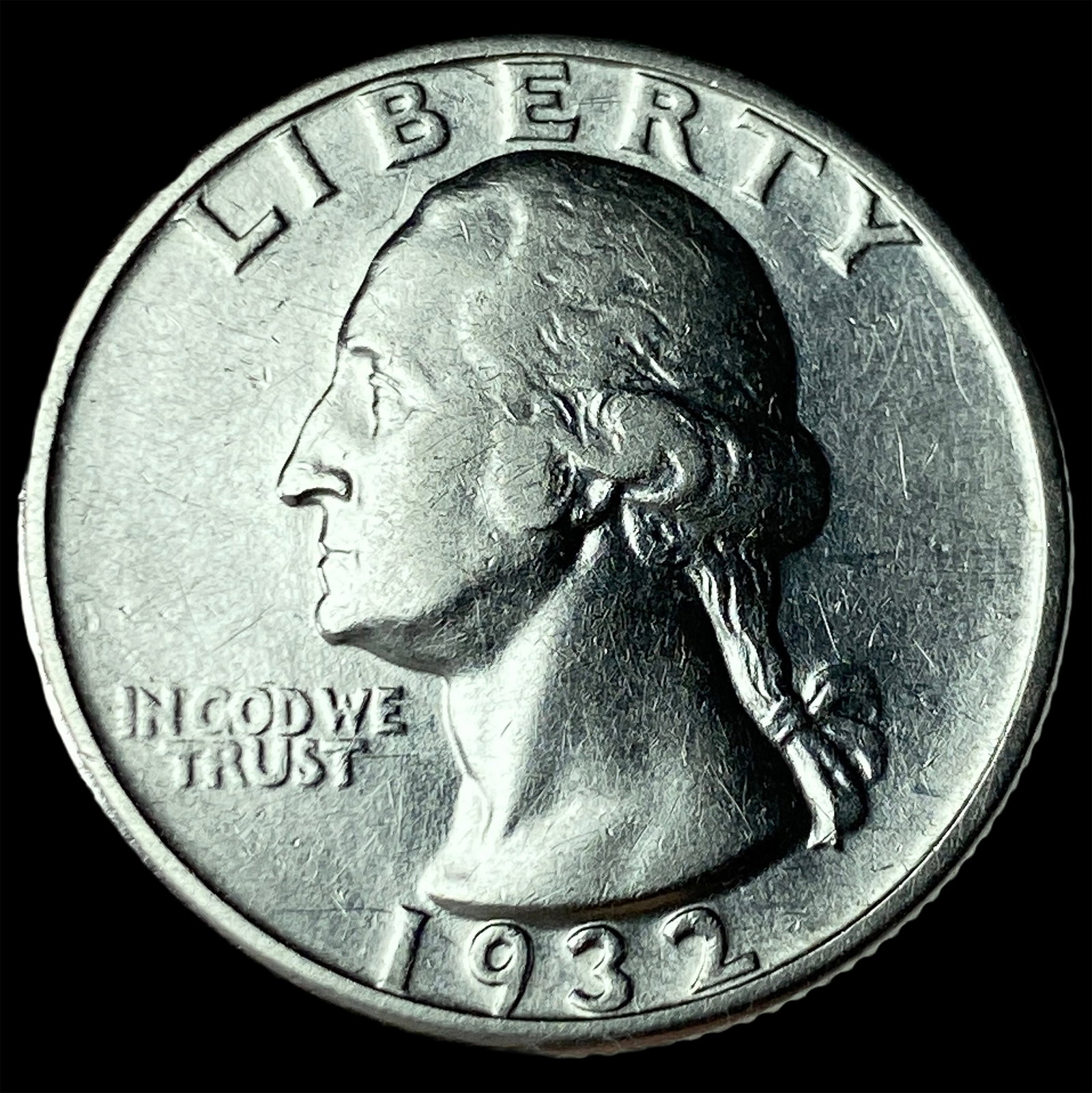 1932-D Silver Washington Quarter UNCIRCULATED: 1932-D Silver Washington Quarter UNCIRCULATED