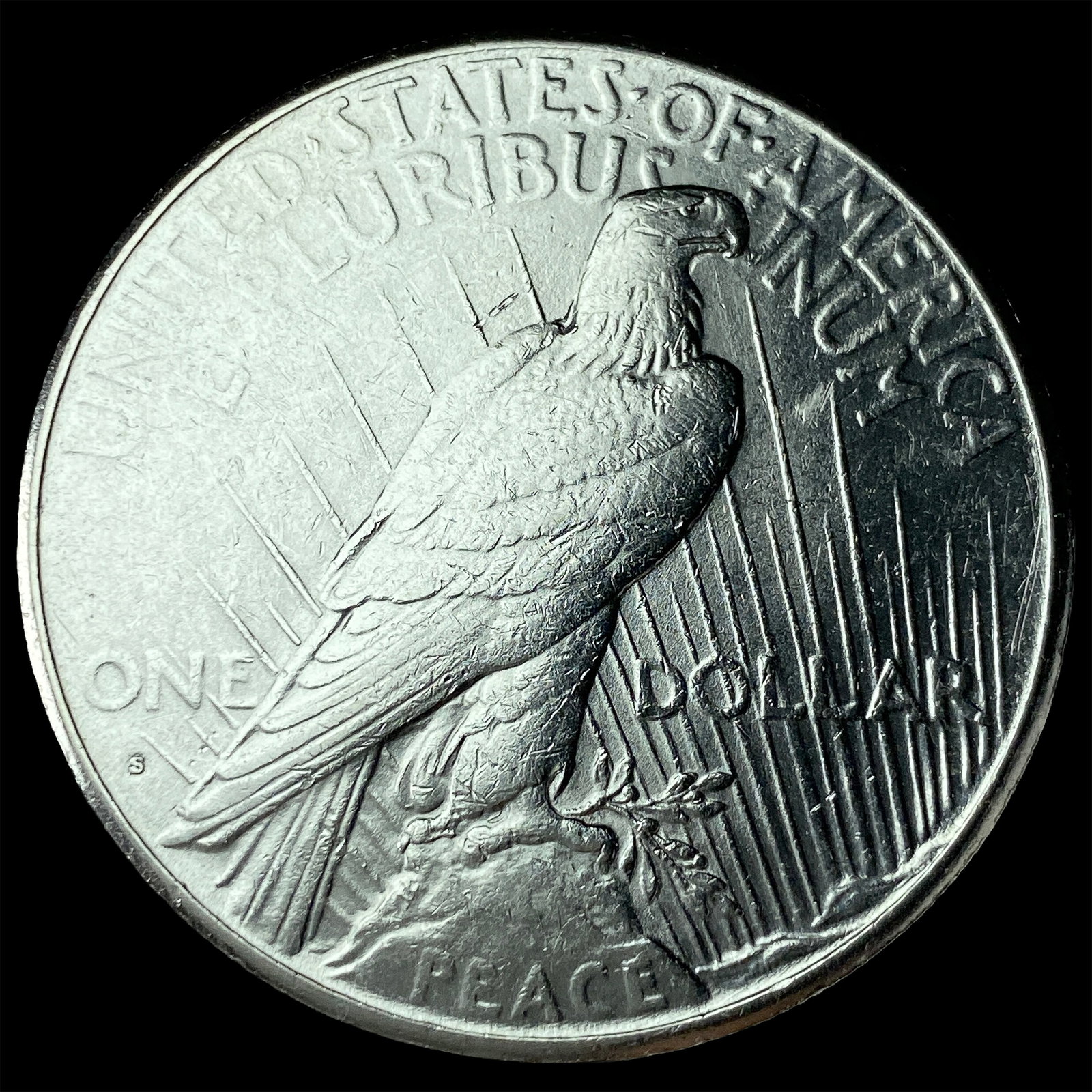 1925 Silver Peace Dollar UNCIRCULATED - 2