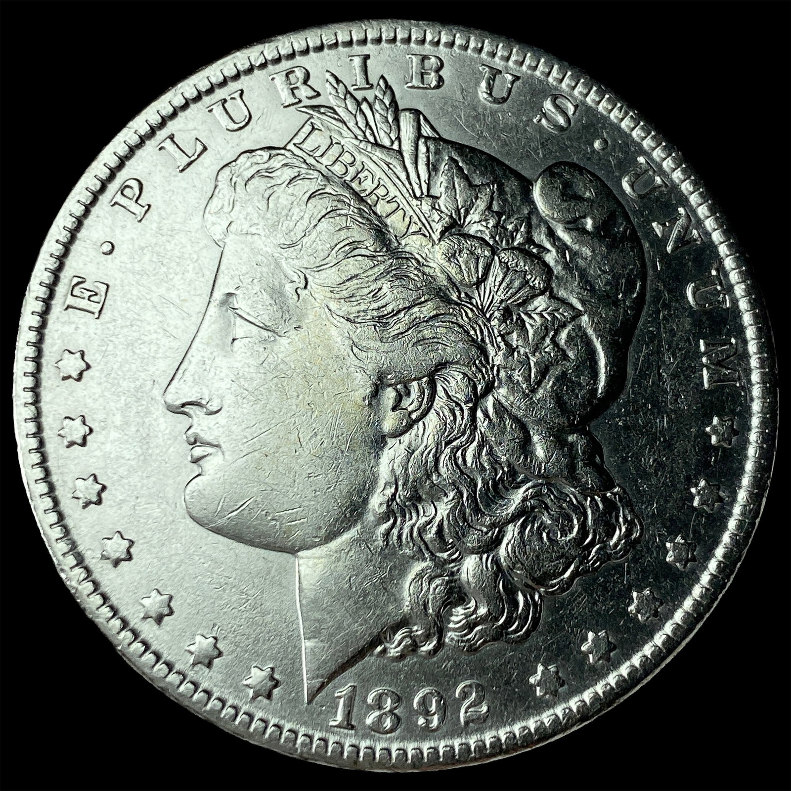 1892-O Silver Morgan Dollar CLOSELY UNCIRCULATED: 1892-O Silver Morgan Dollar CLOSELY UNCIRCULATED
