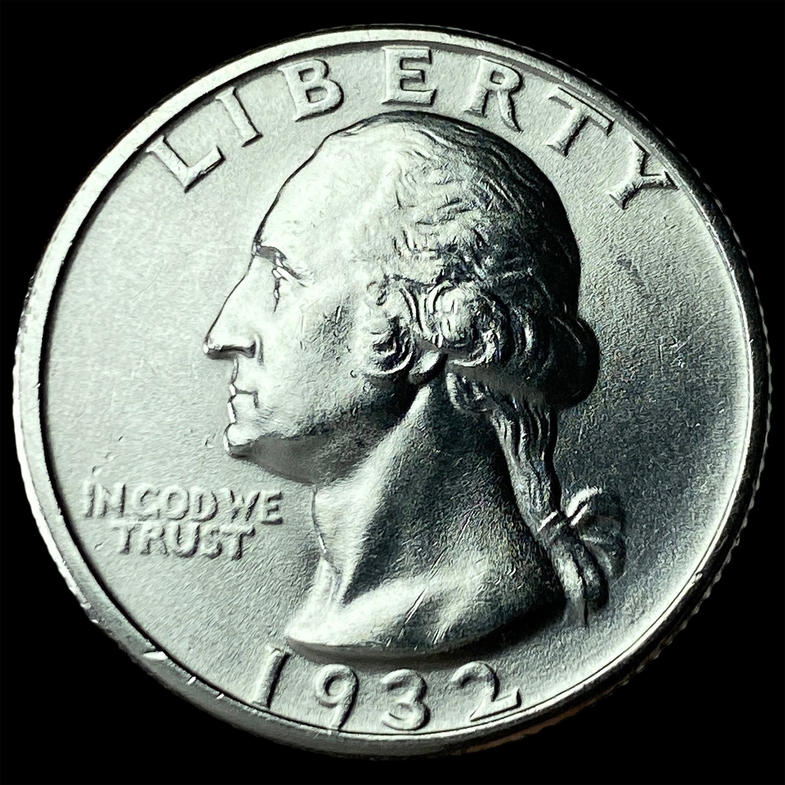 1932 Silver Washington Quarter UNCIRCULATED (1 of 2)