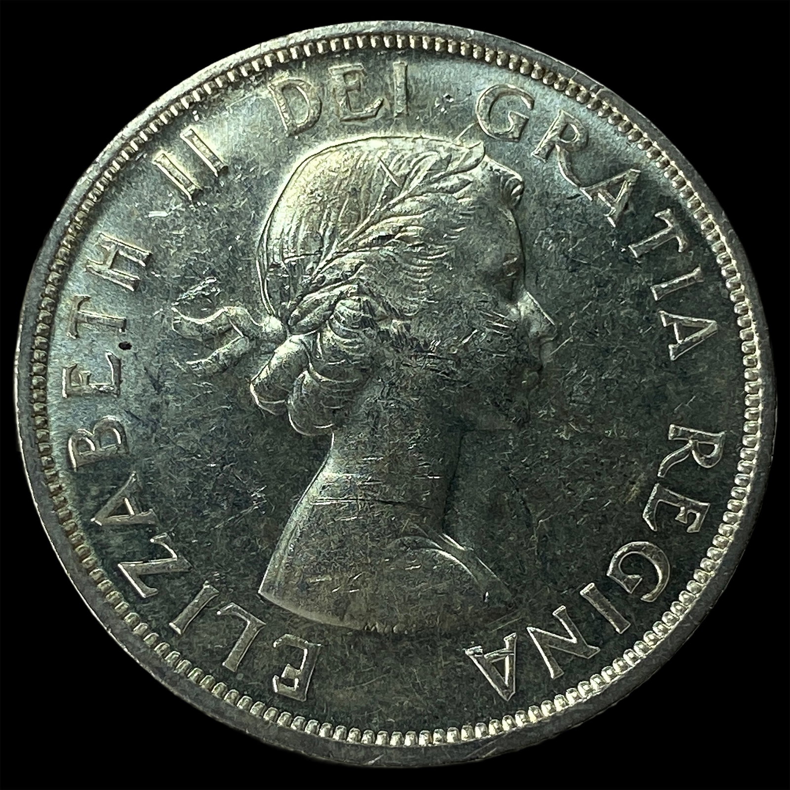 1958 Canada Silver Dollar British Columbia GEM BU: 1958 Canada Silver Dollar British Columbia GEM BU