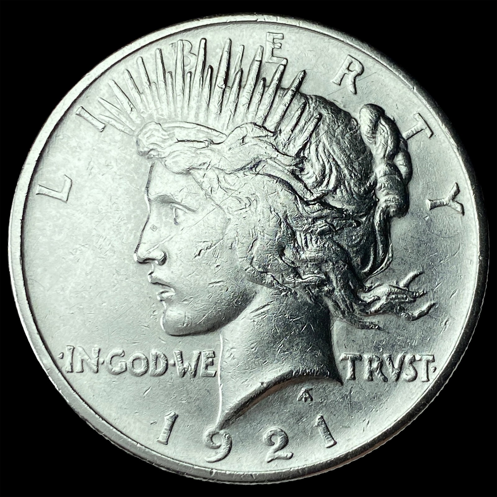 1921 Silver Peace Dollar UNCIRCULATED: 1921 Silver Peace Dollar UNCIRCULATED