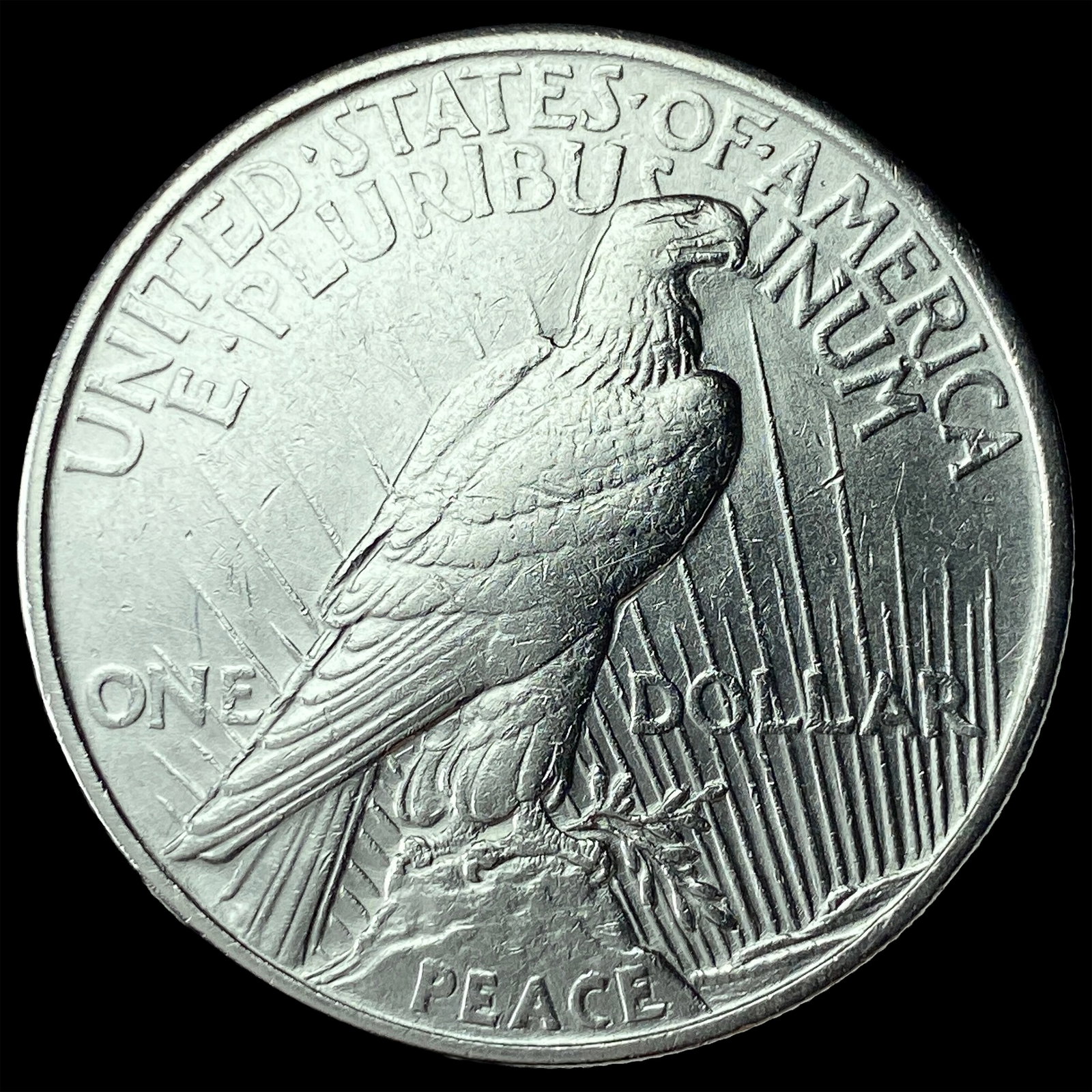 1921 Silver Peace Dollar UNCIRCULATED - 2