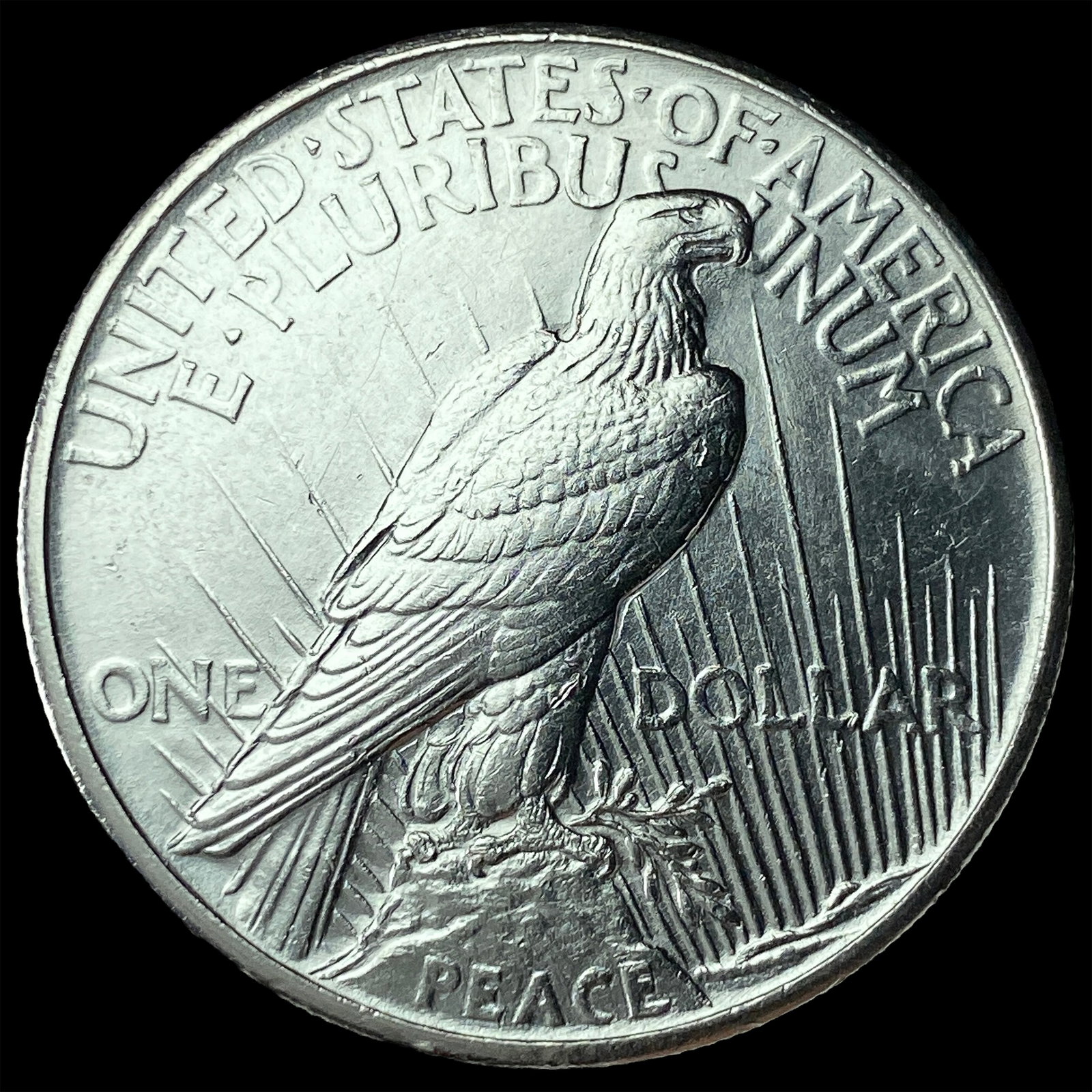 1921 Silver Peace Dollar UNCIRCULATED - 2