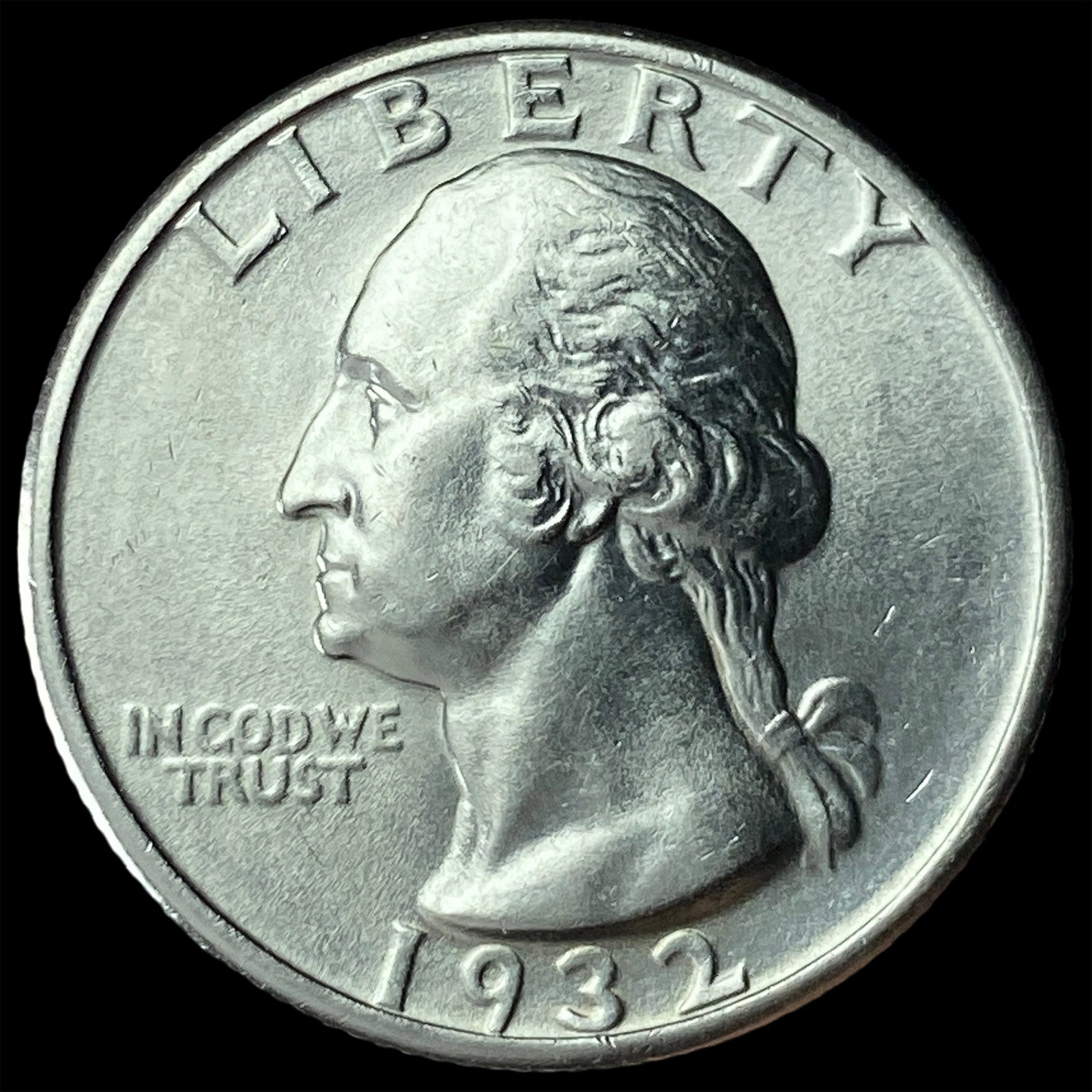 1932 Washington Silver Quarter UNCIRCULATED (1 of 2)