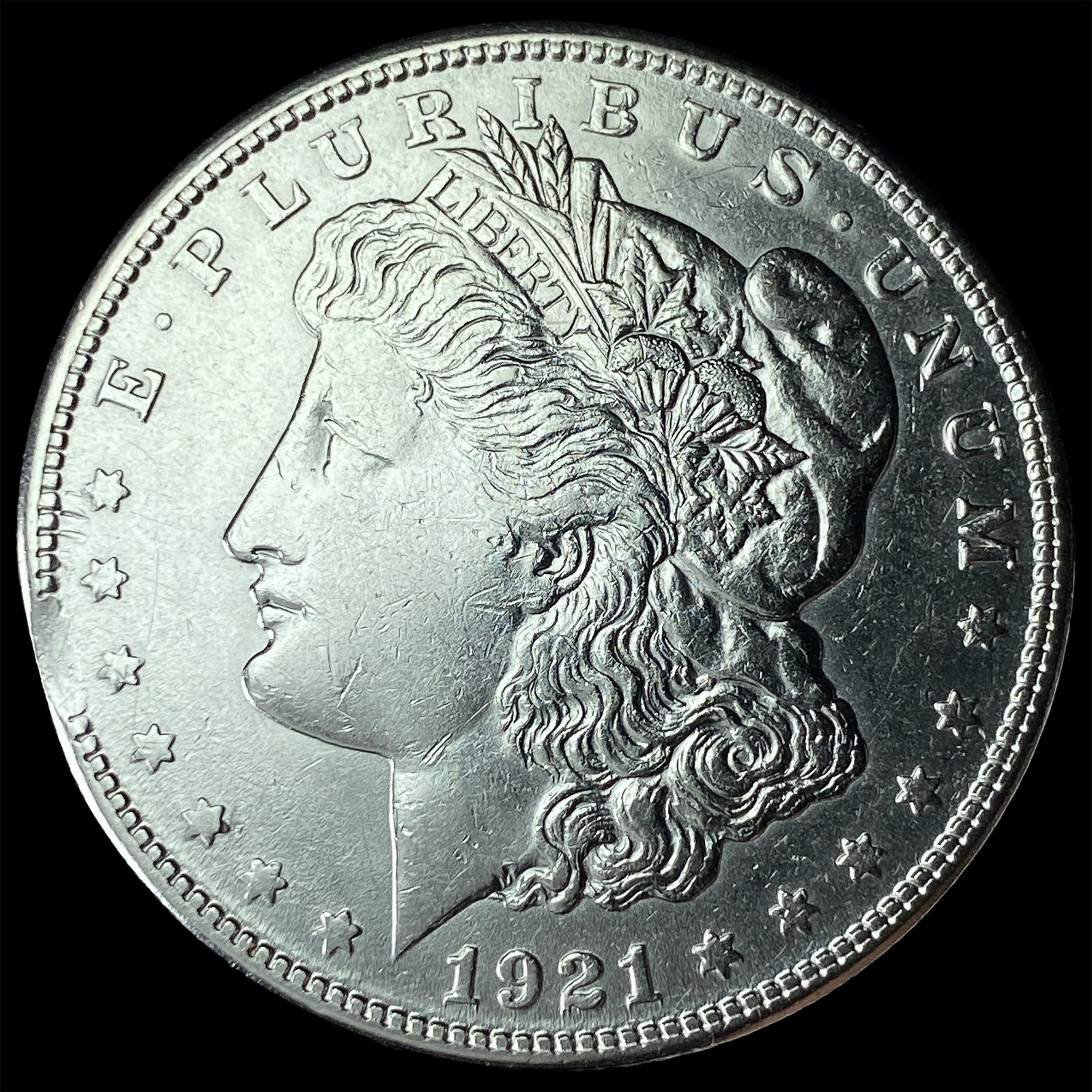 1921-S Silver Morgan Dollar UNCIRCULATED: 1921-S Silver Morgan Dollar UNCIRCULATED