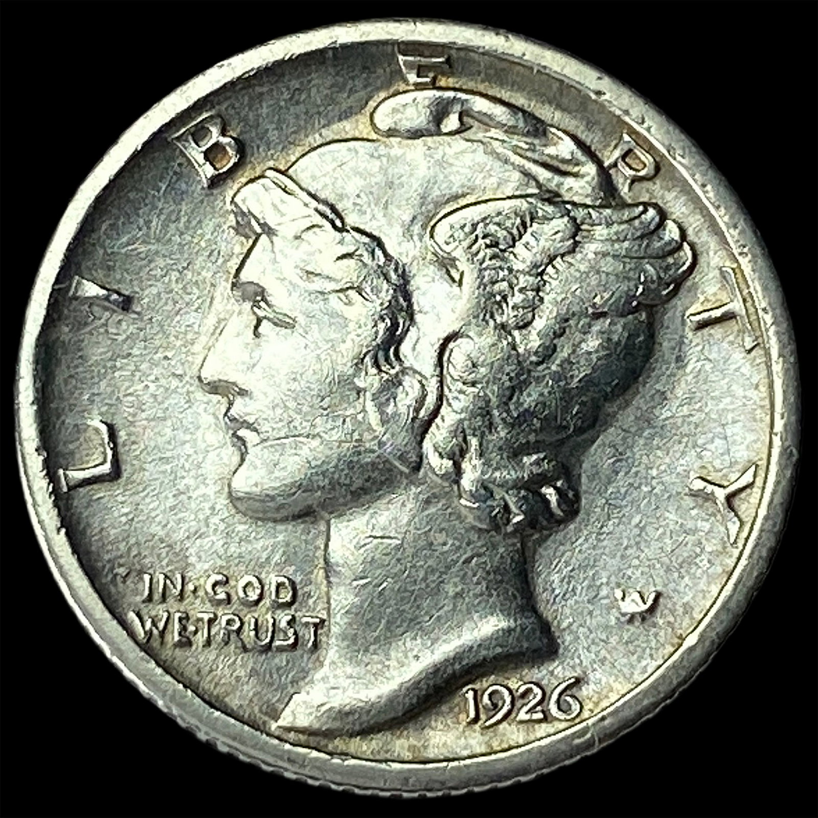 1926-S Silver Mercury Dime UNCIRCULATED: 1926-S Silver Mercury Dime UNCIRCULATED