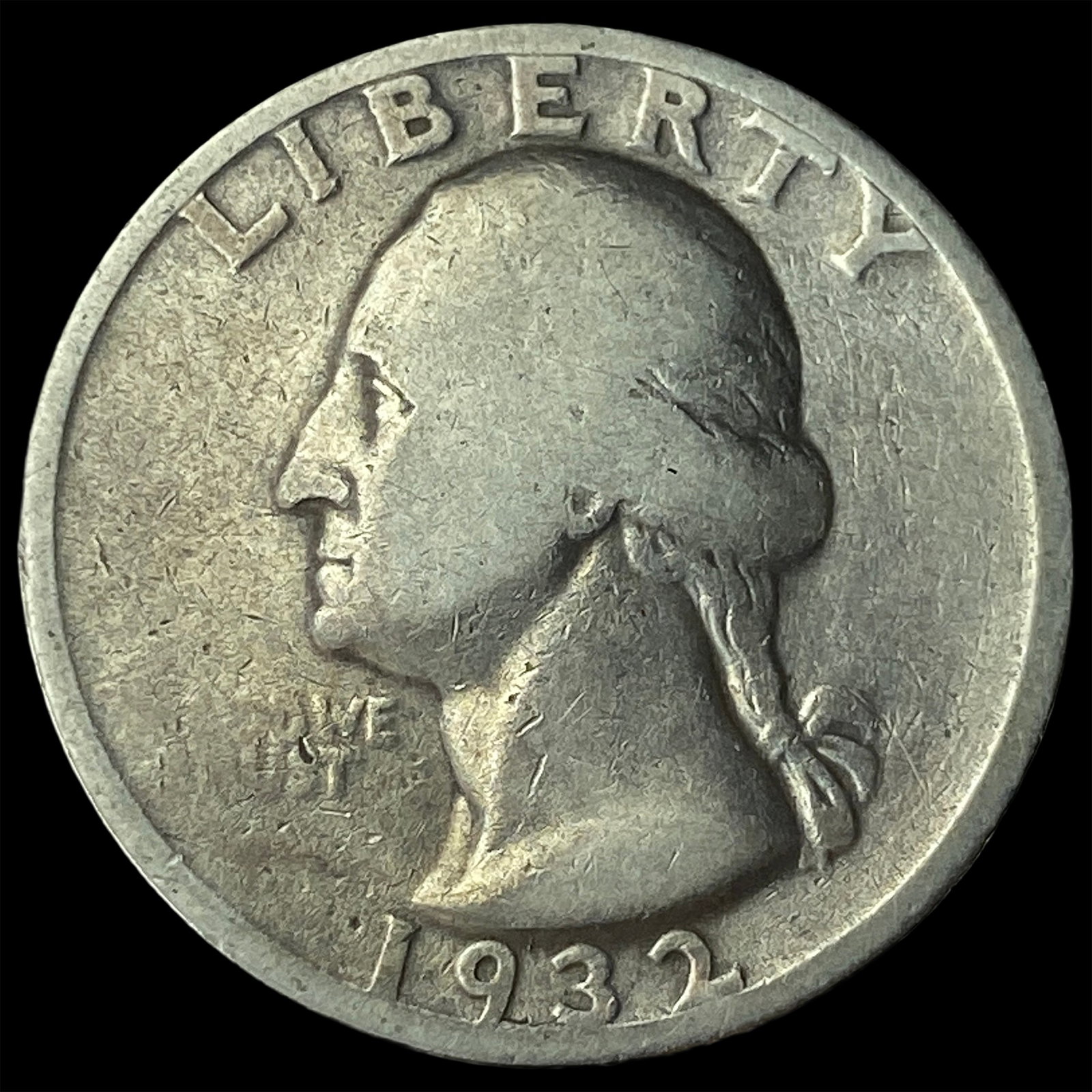 1932-D Silver Washington Quarter LIGHTLY CIRCULATED: 1932-D Silver Washington Quarter LIGHTLY CIRCULATED