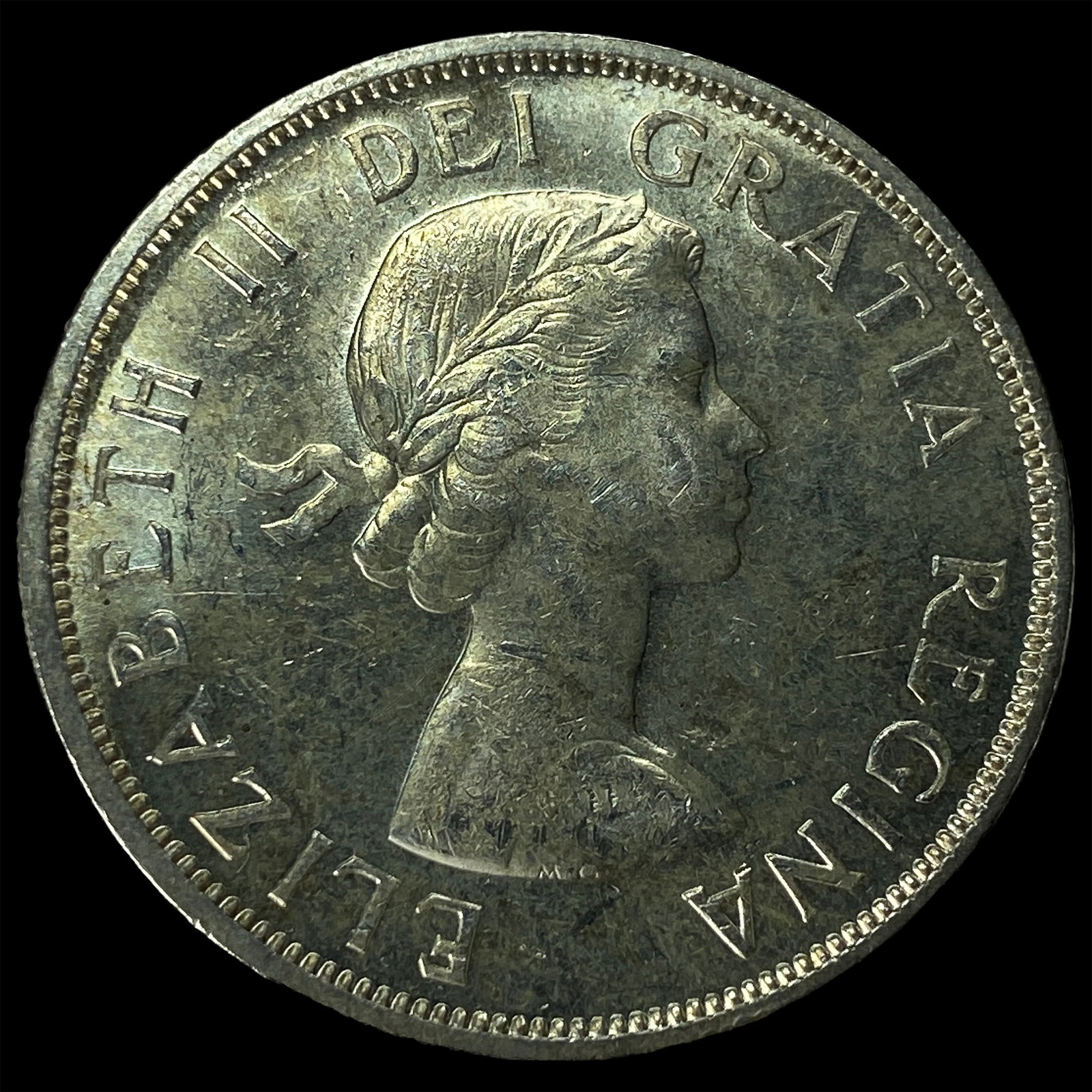 1958 Canada Silver Dollar British Columbia GEM BU (1 of 2)