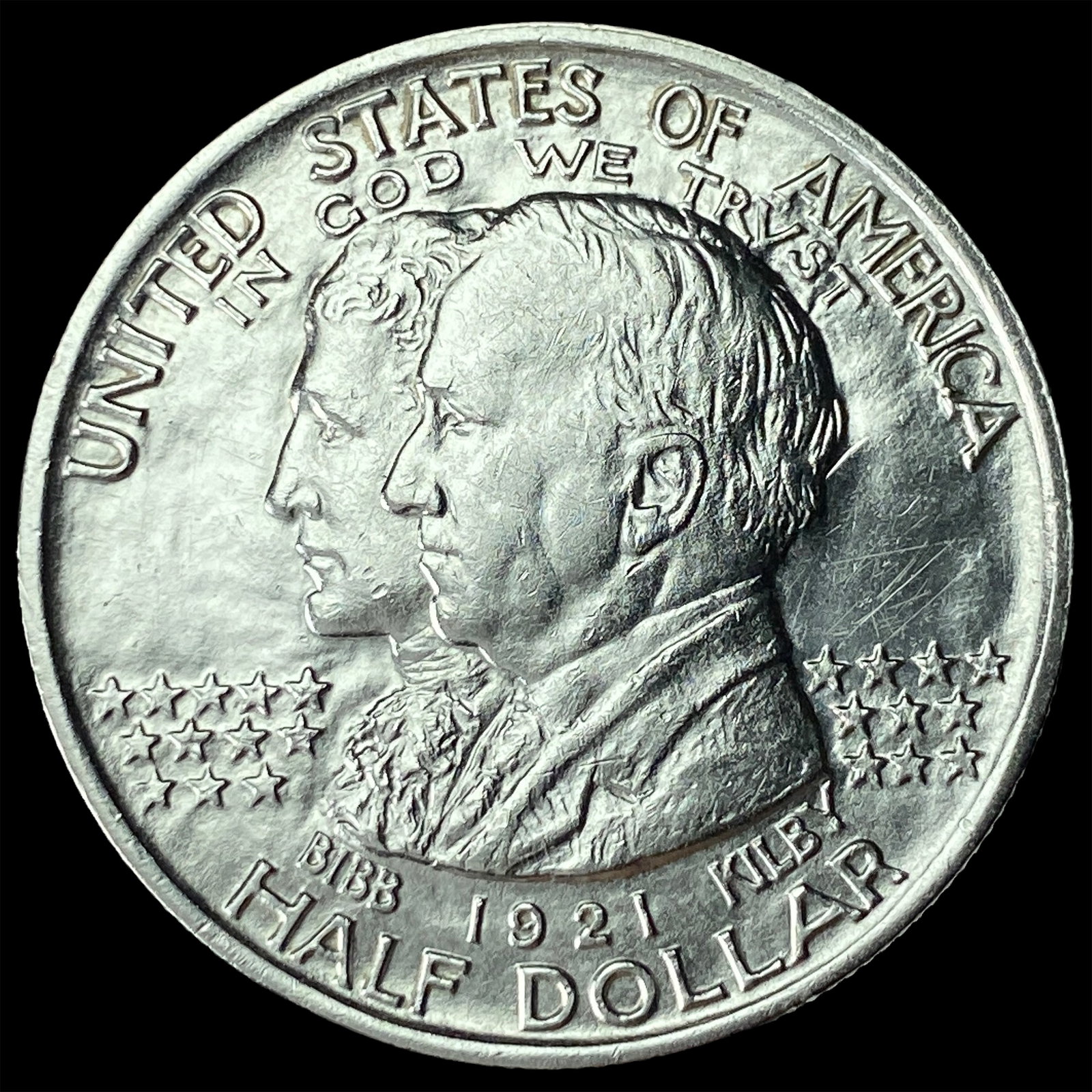1921 Silver Half Dollar Alabama Centennial UNCIRCULATED (1 of 2)
