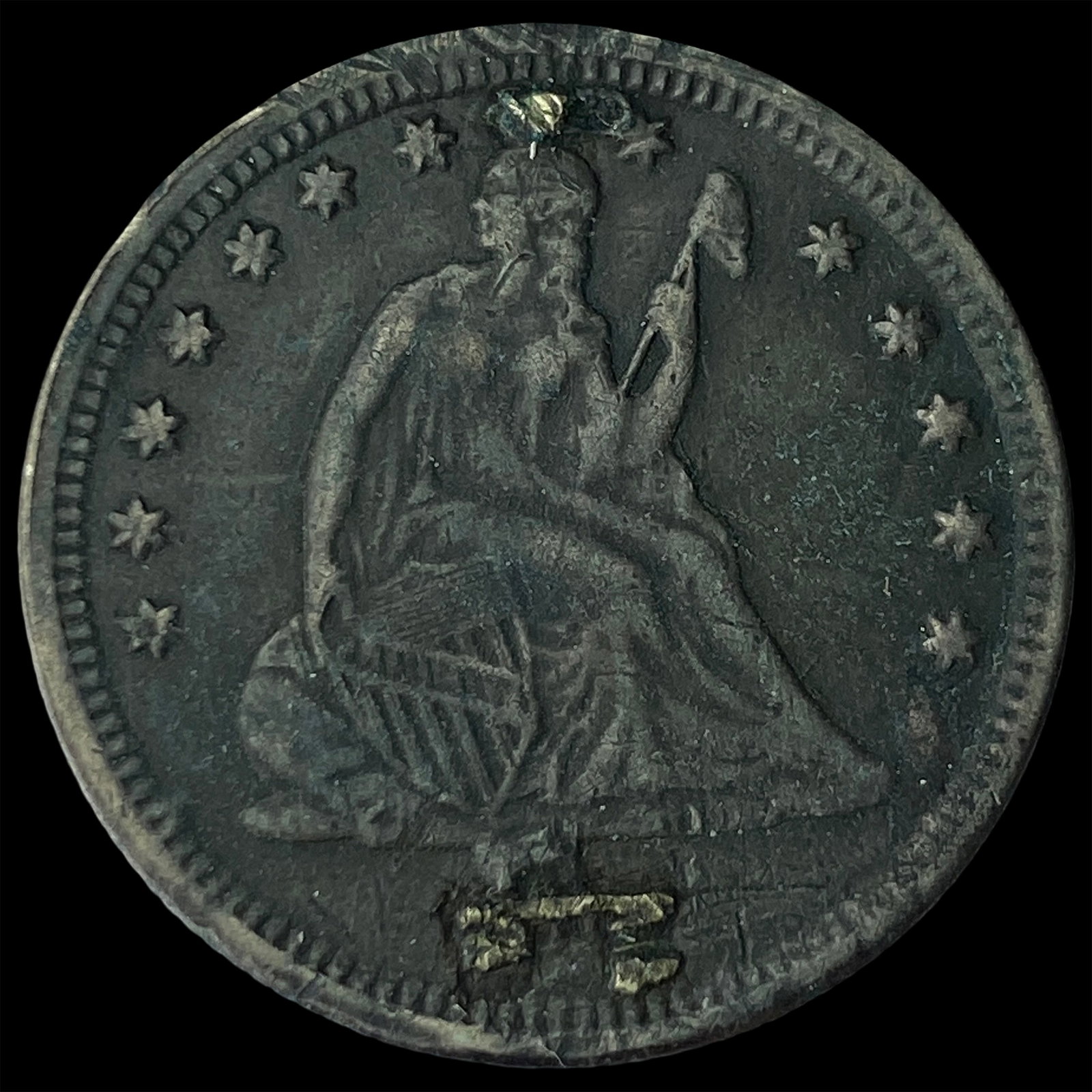 Seated Liberty Dime NICELY CIRCULATED: Seated Liberty Dime NICELY CIRCULATED
