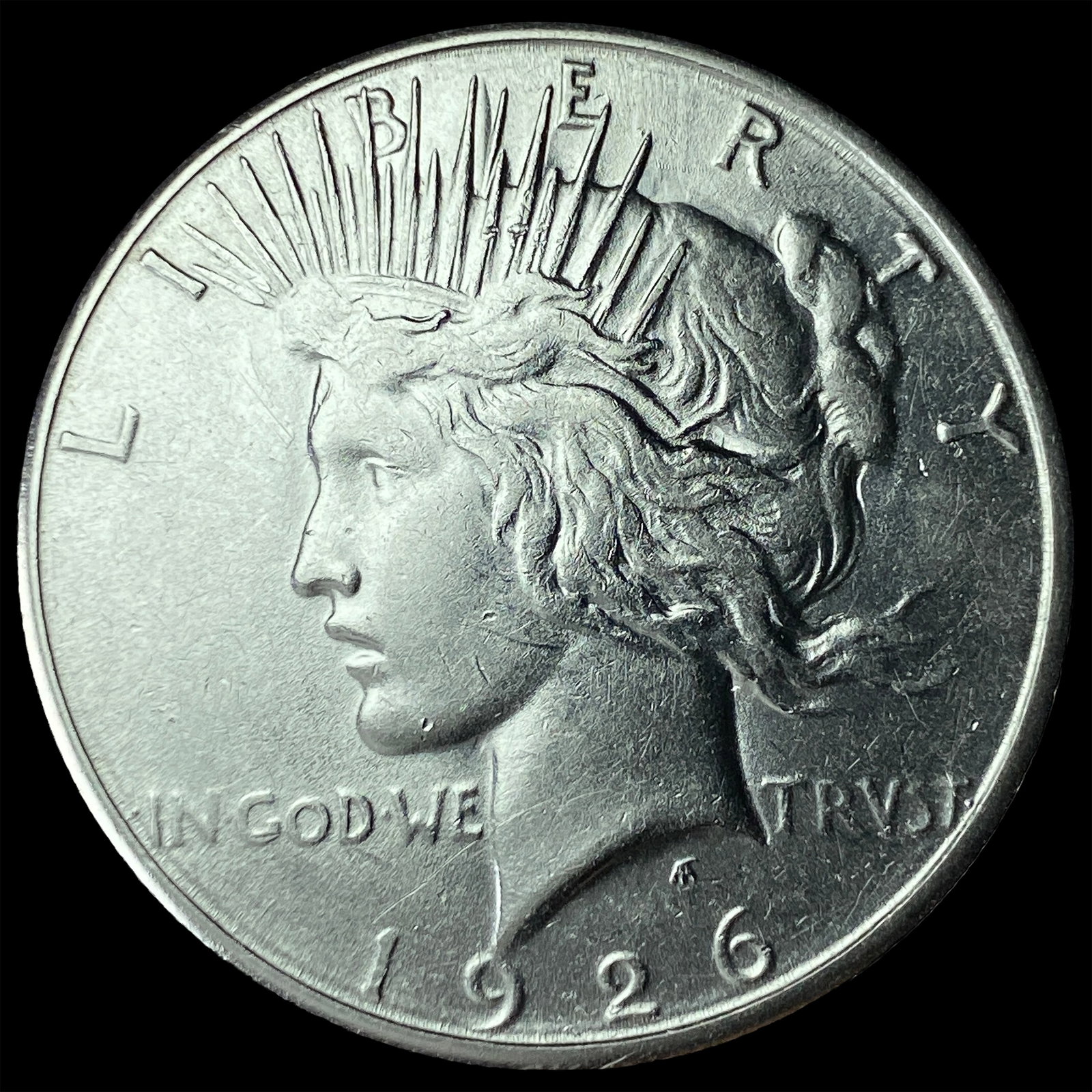 1926-S Silver Peace Dollar UNCIRCULATED: 1926-S Silver Peace Dollar UNCIRCULATED