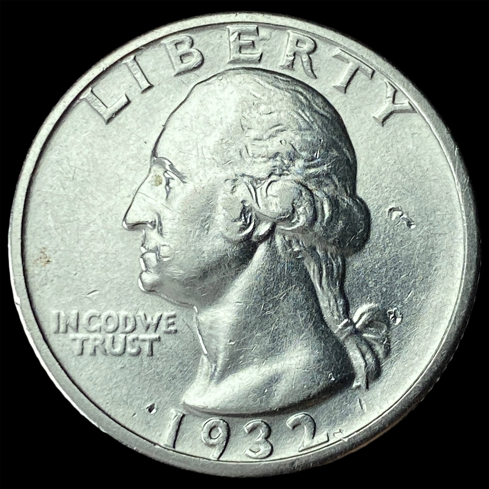 1932-D Silver Washington Quarter UNCIRCULATED: 1932-D Silver Washington Quarter UNCIRCULATED