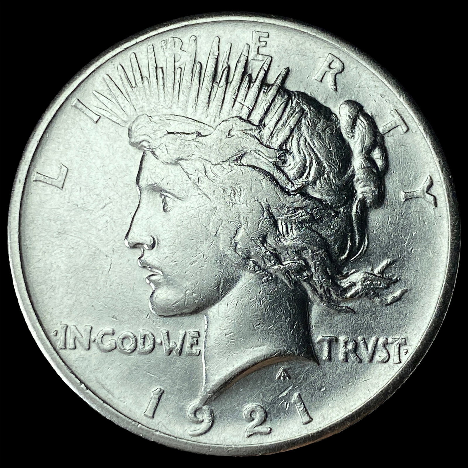 1921 Silver Peace Dollar UNCIRCULATED: 1921 Silver Peace Dollar UNCIRCULATED