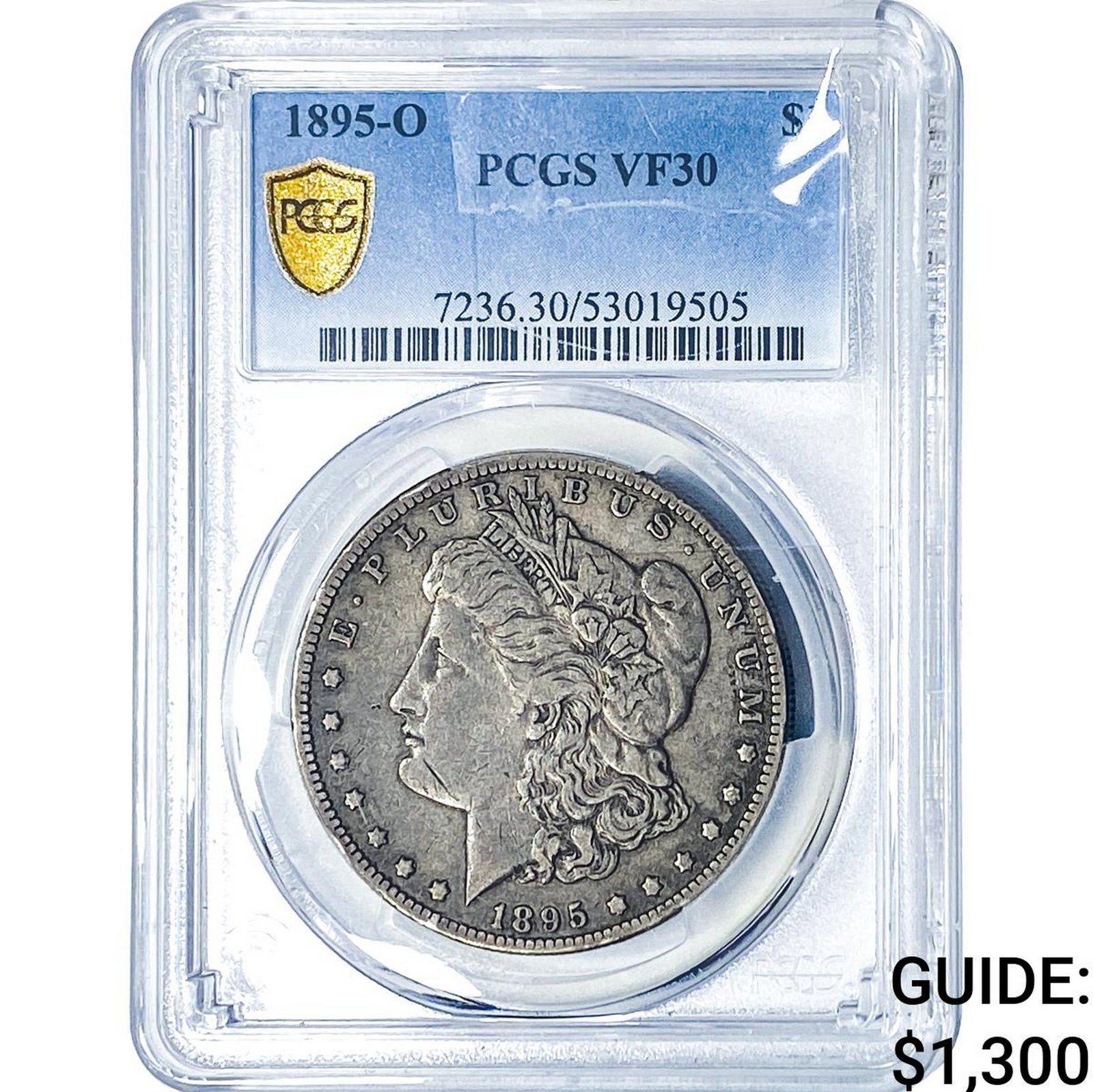 1895-O Morgan Silver Dollar PCGS VF30 (1 of 4)