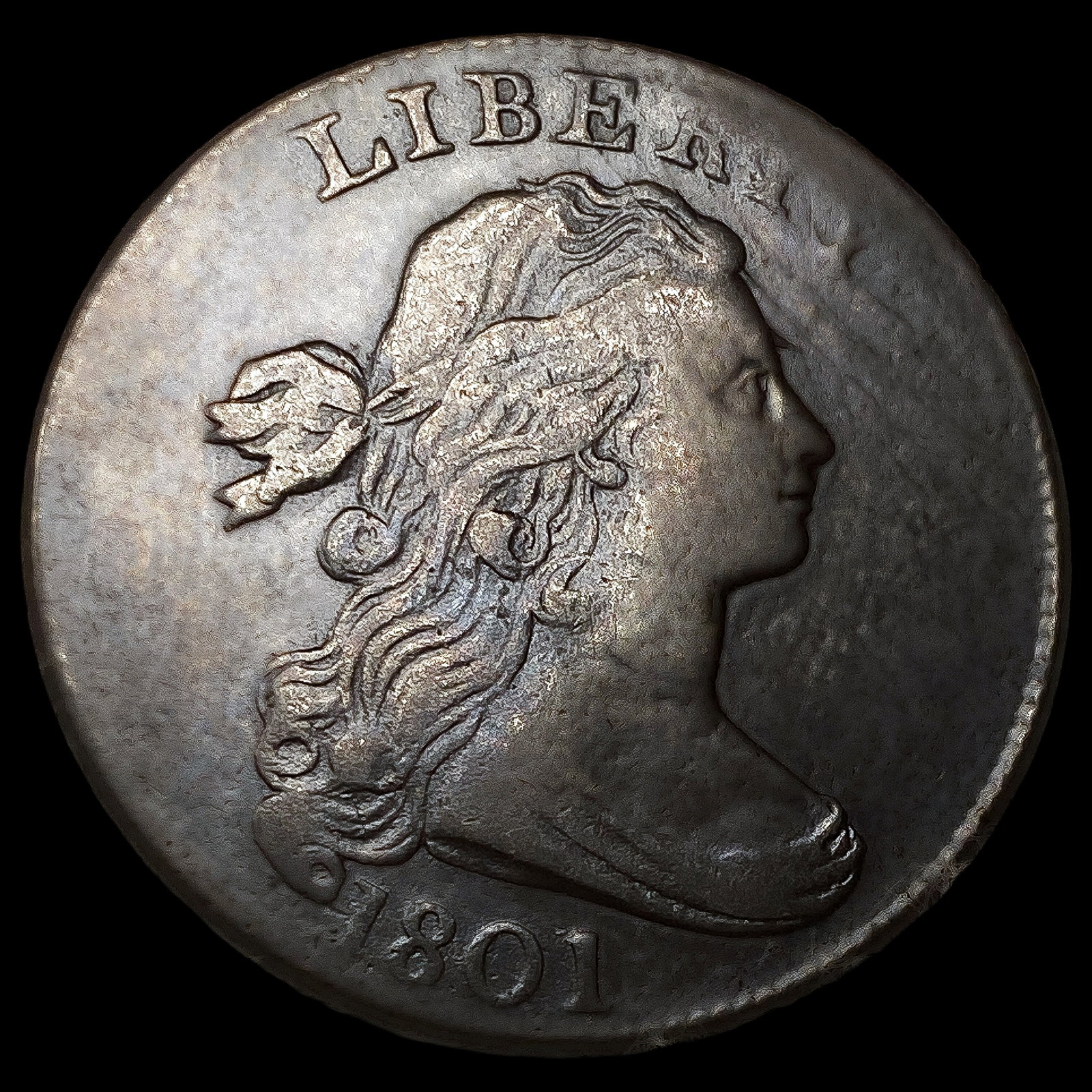 1801 Draped Bust Large Cent: 1801 Draped Bust Large Cent