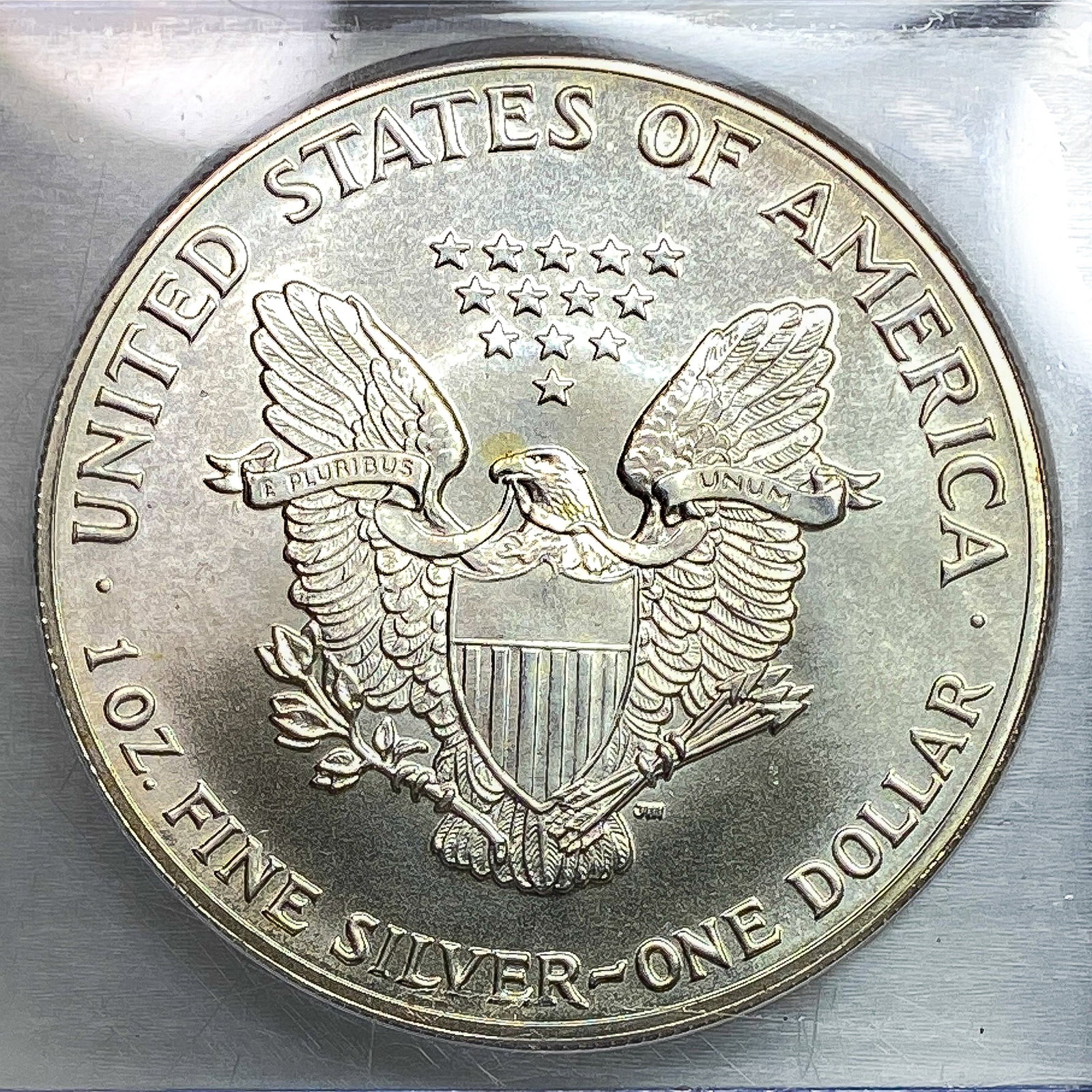 1986 Silver Eagle ICG MS70 - 4