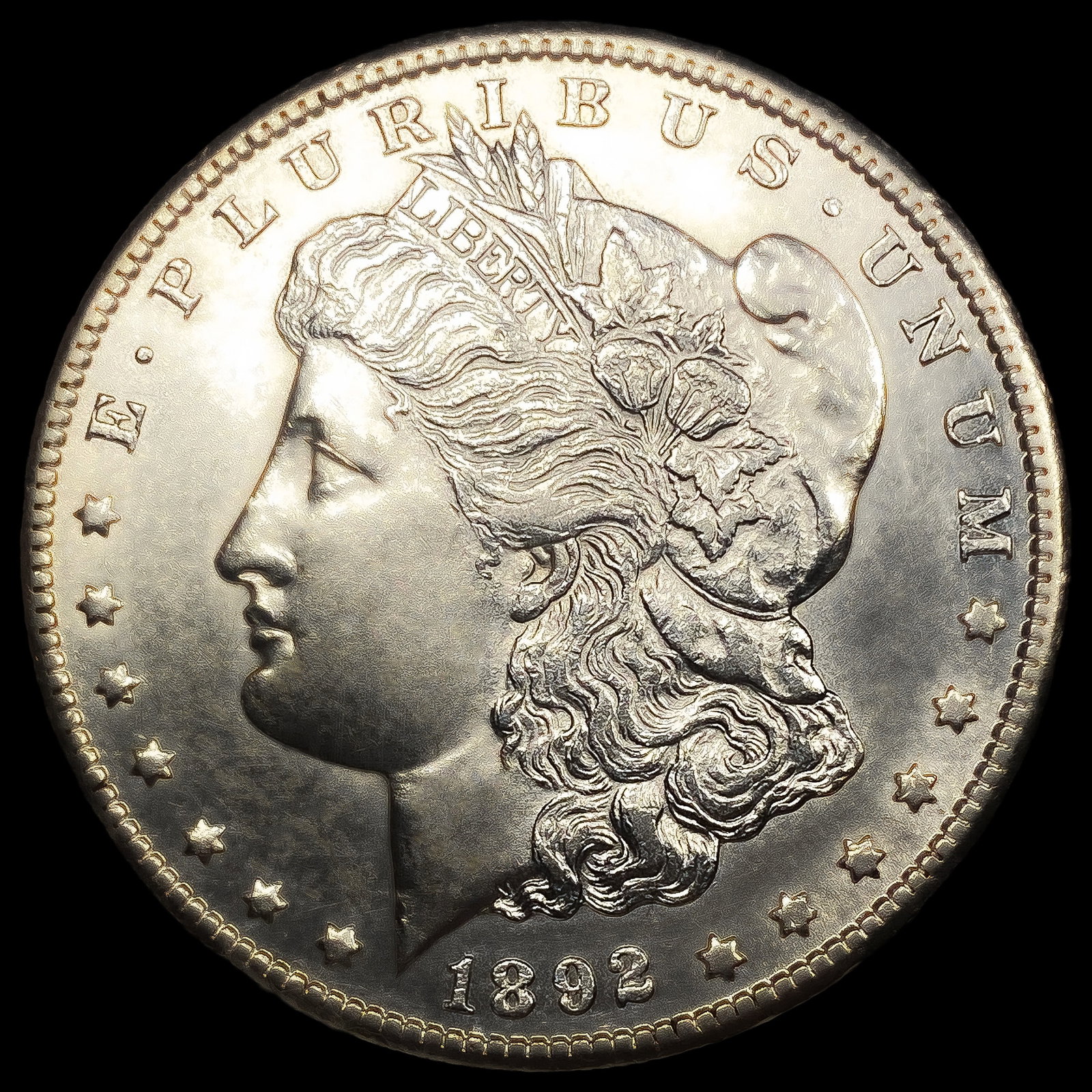 1892-CC Morgan Silver Dollar: 1892-CC Morgan Silver Dollar