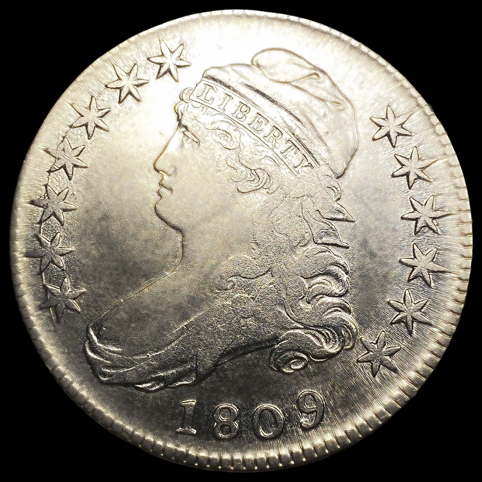 1809 Capped Bust Half Dollar: 1809 Capped Bust Half Dollar