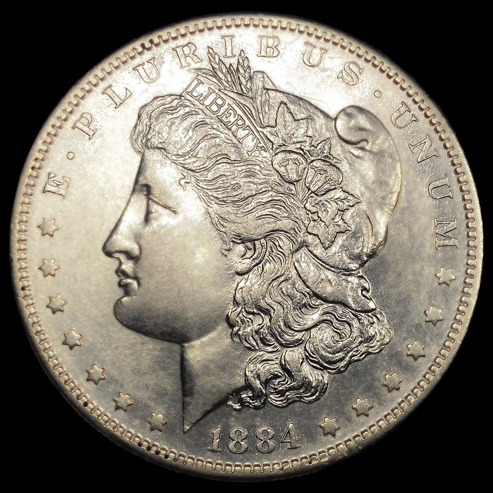 1884-S Morgan Silver Dollar: 1884-S Morgan Silver Dollar
