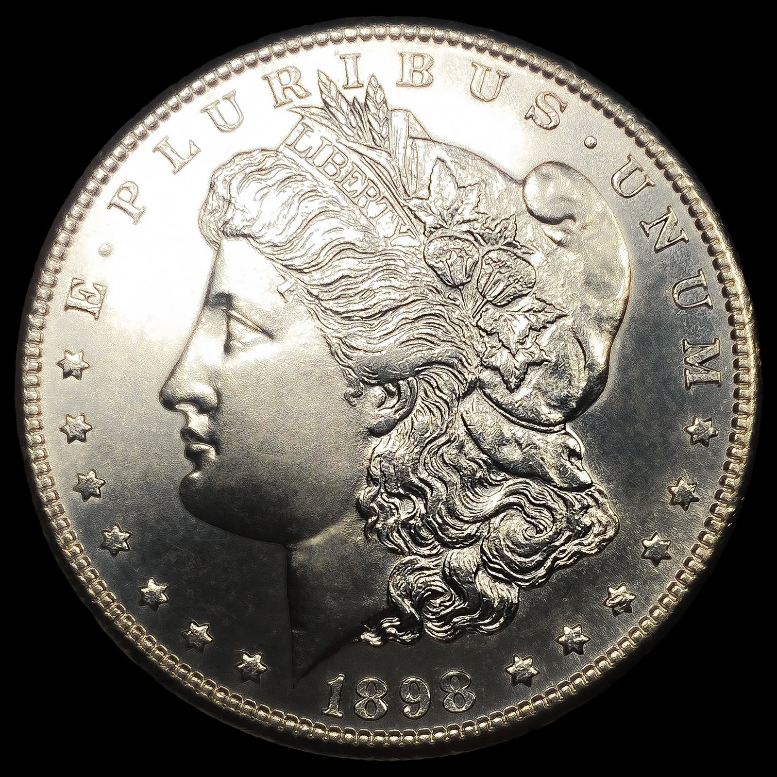 1898-S Morgan Silver Dollar: 1898-S Morgan Silver Dollar