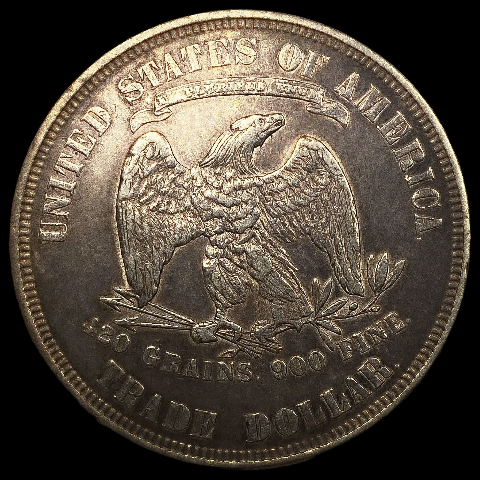 1875 Silver Trade Dollar - 2
