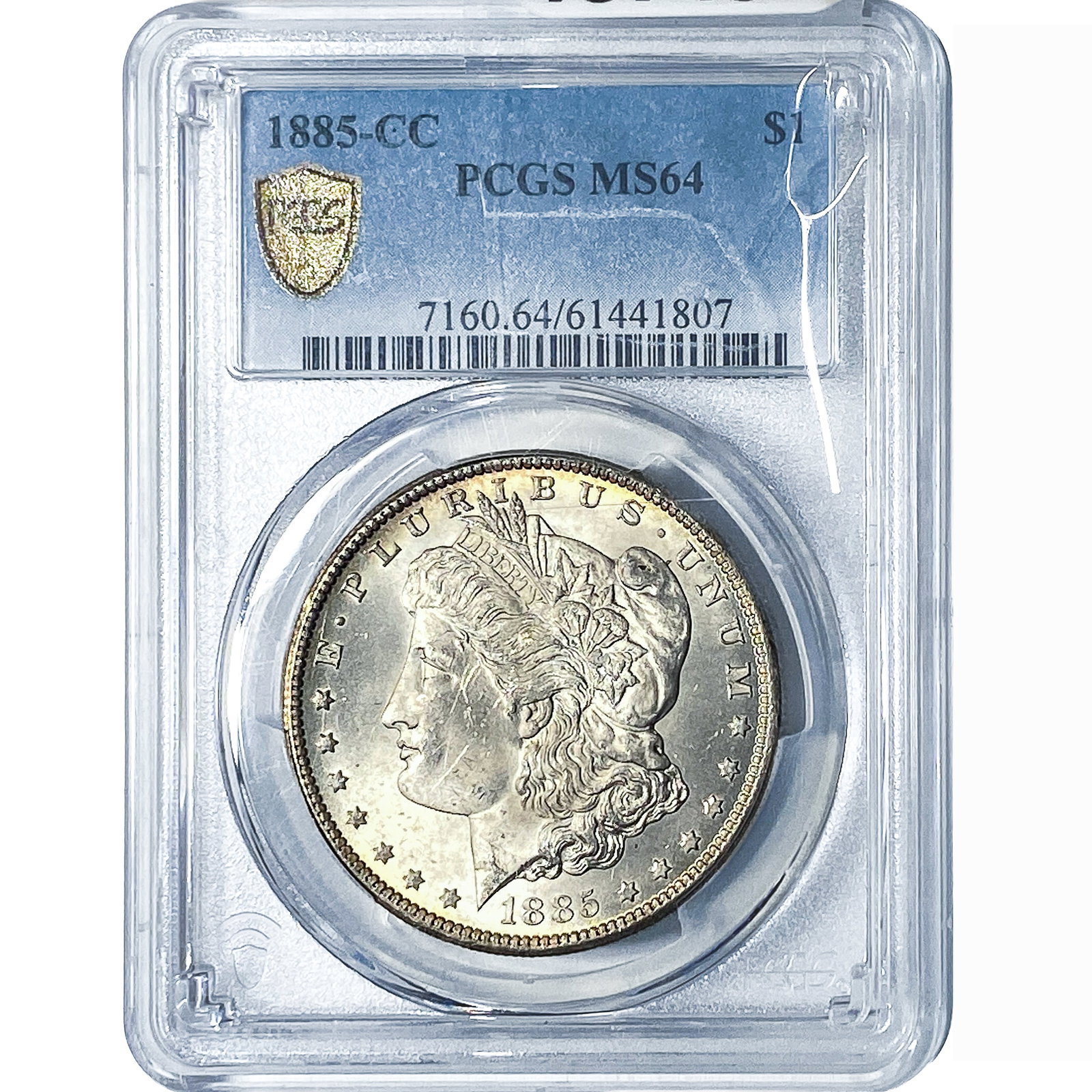 1885-CC Morgan Silver Dollar PCGS MS64 (1 of 4)