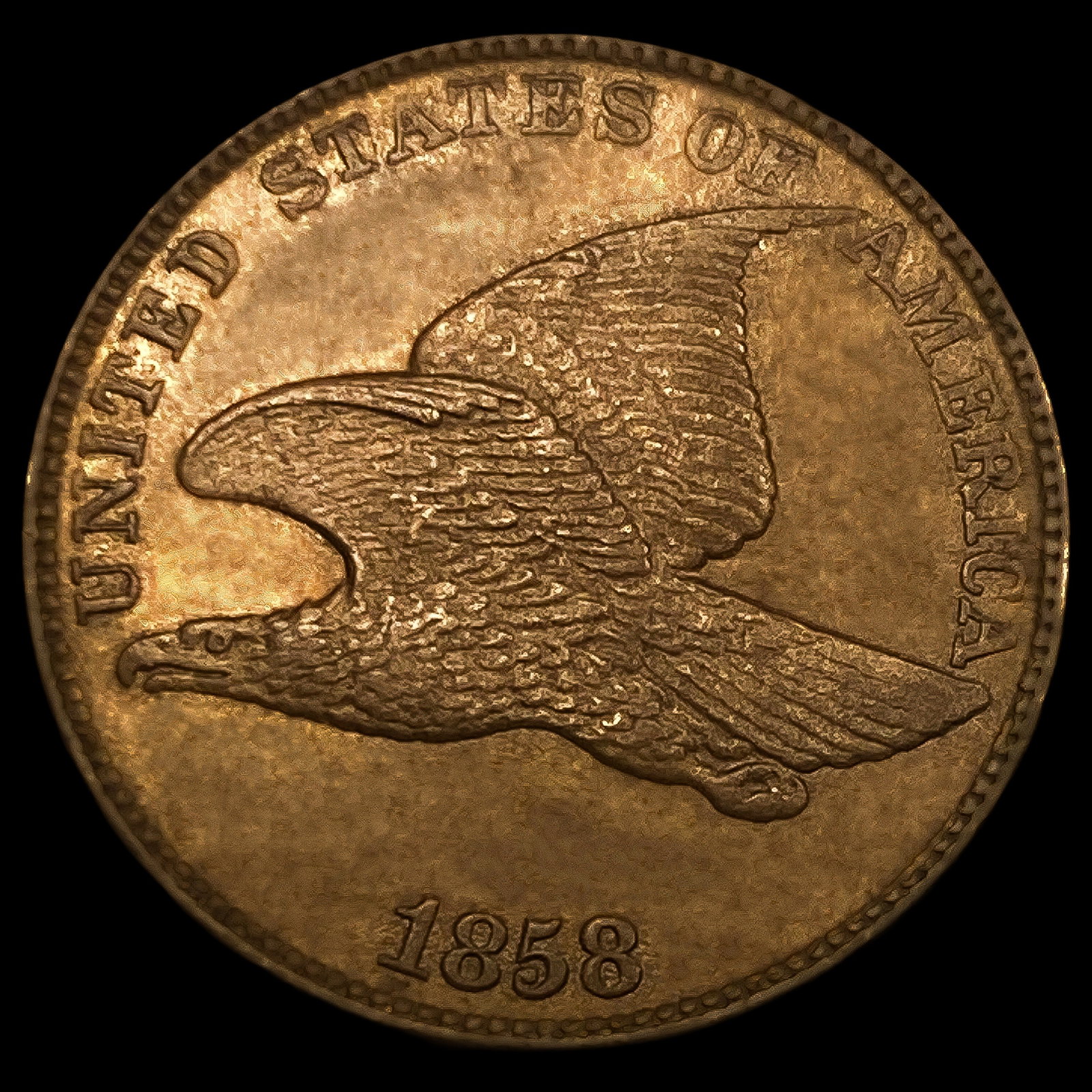 1858 Flying Eagle Cent (1 of 2)