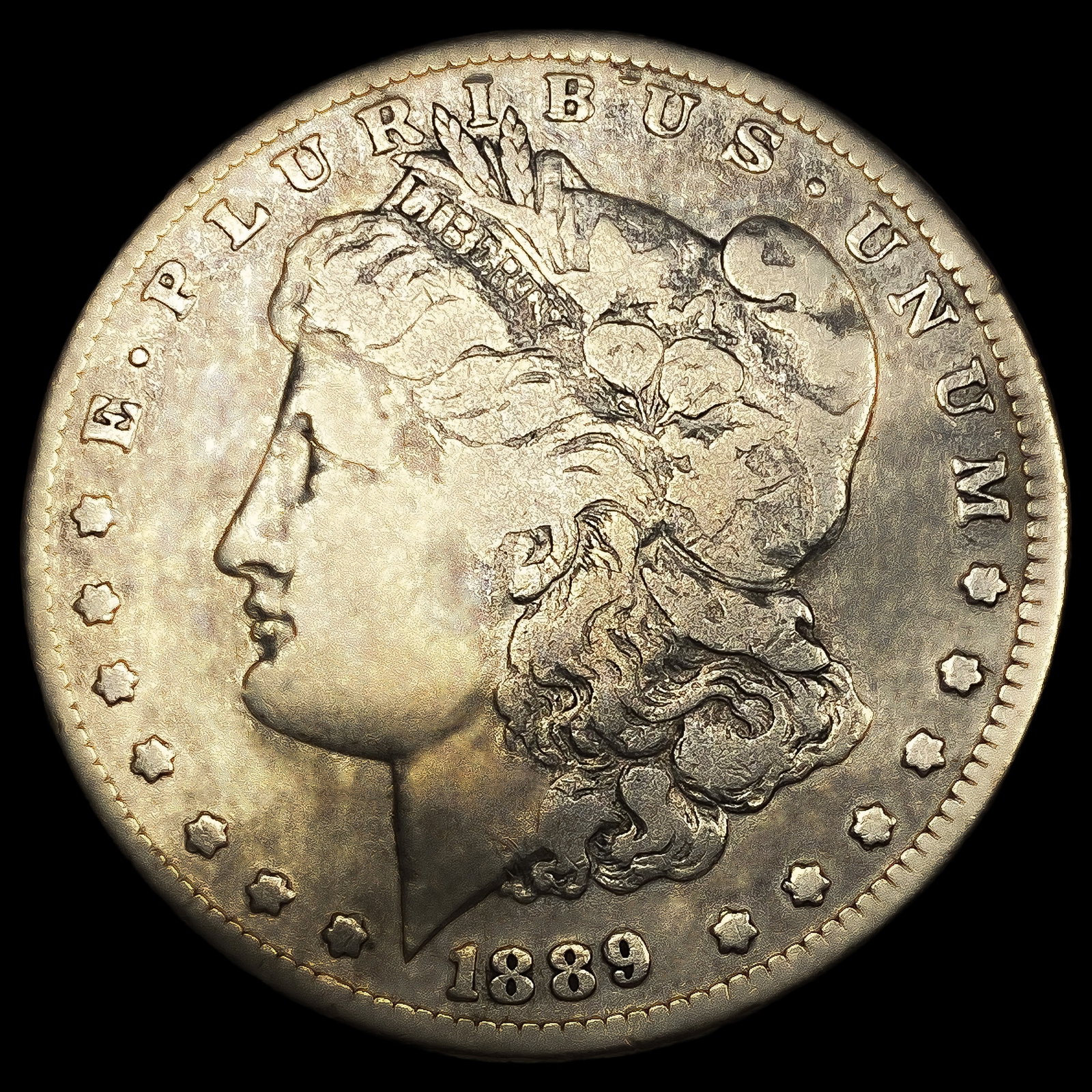 1889-CC Morgan Silver Dollar: 1889-CC Morgan Silver Dollar