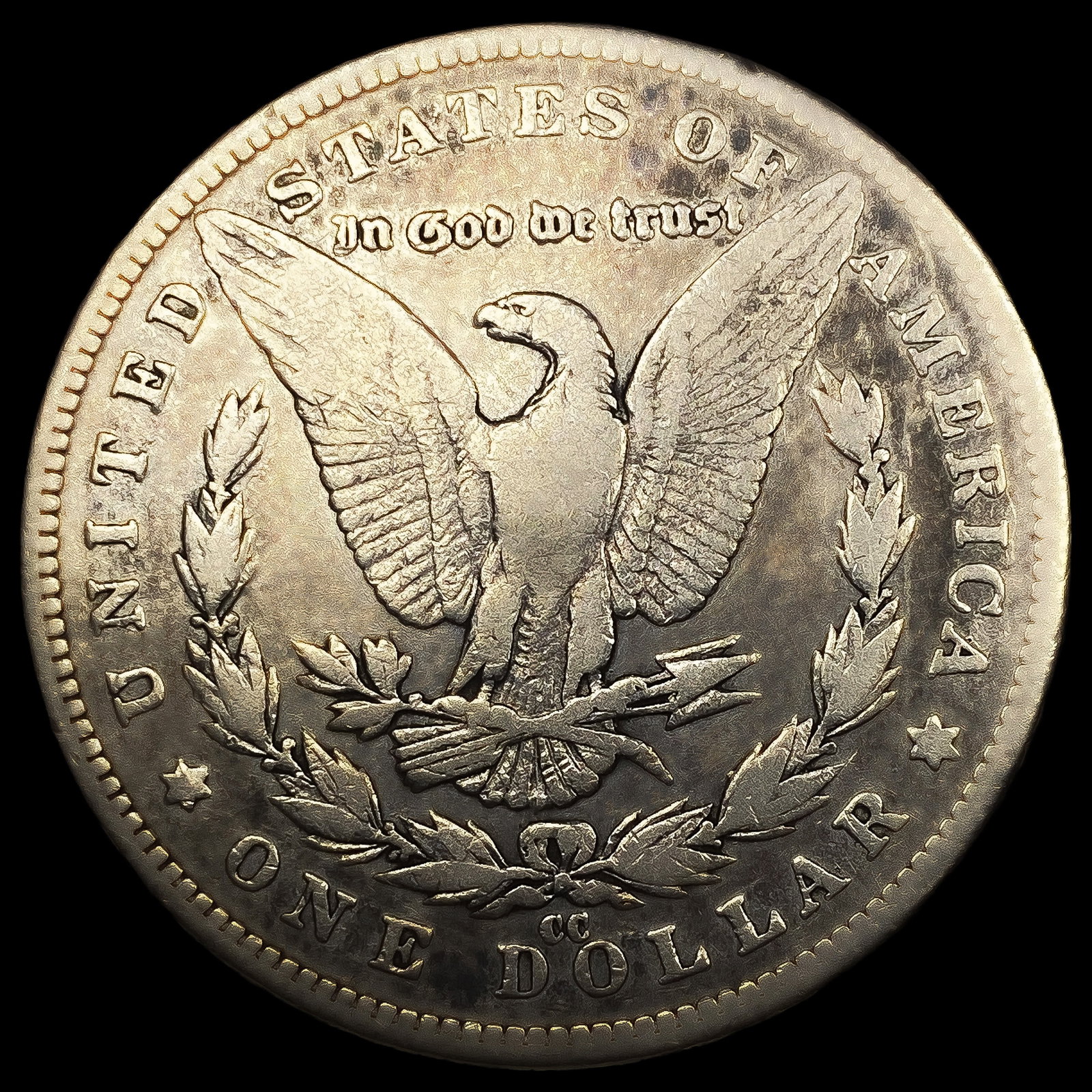 1889-CC Morgan Silver Dollar - 2