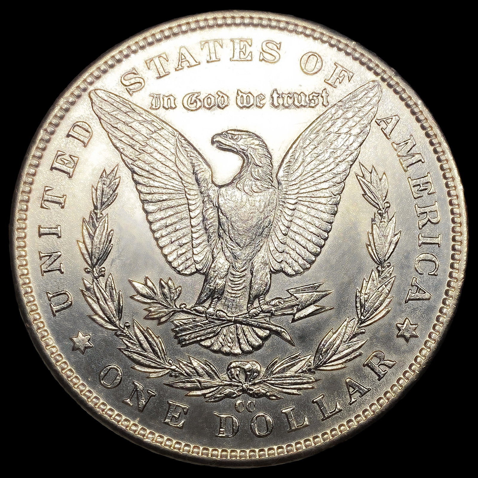 1890-CC Morgan Silver Dollar - 2
