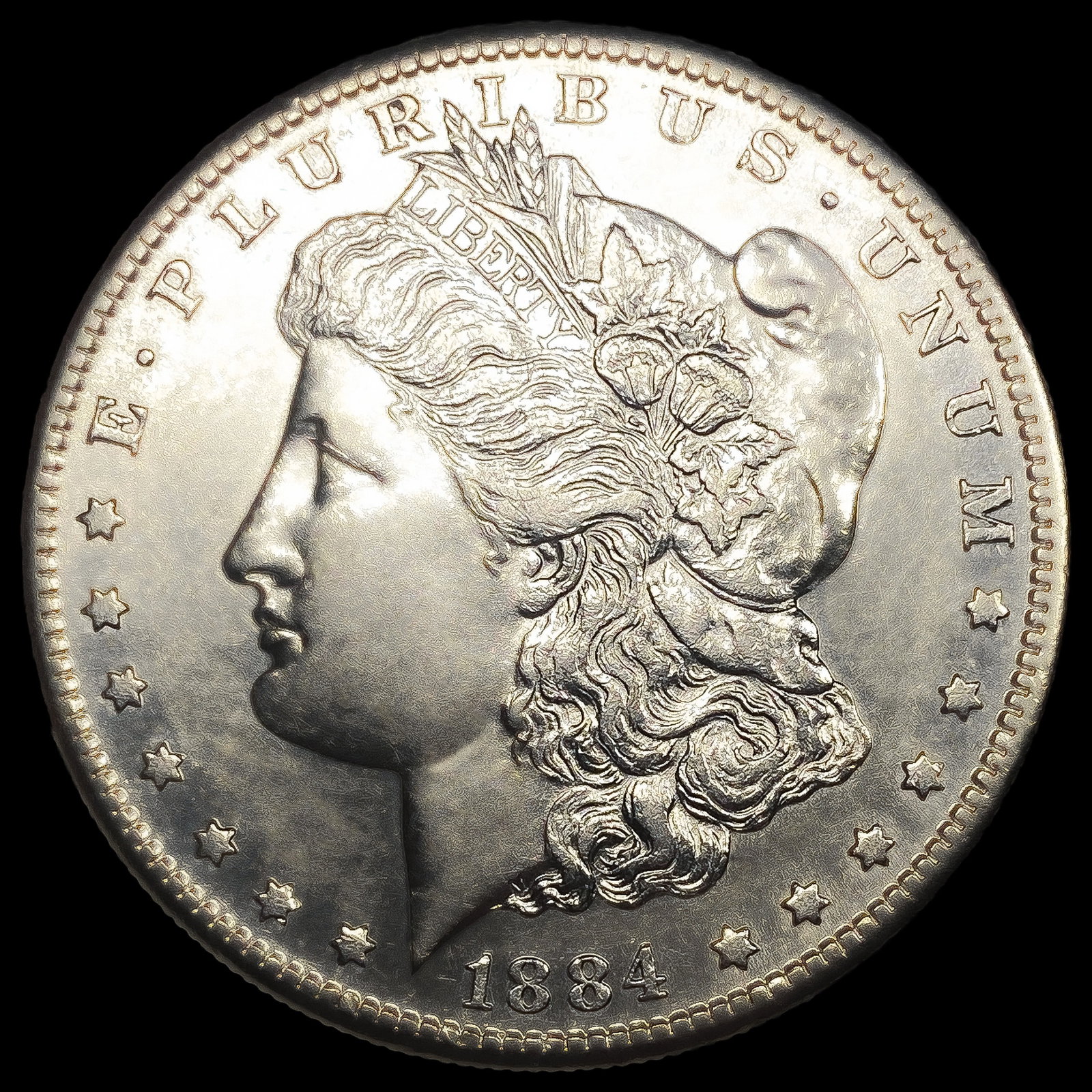 1884-S Morgan Silver Dollar: 1884-S Morgan Silver Dollar