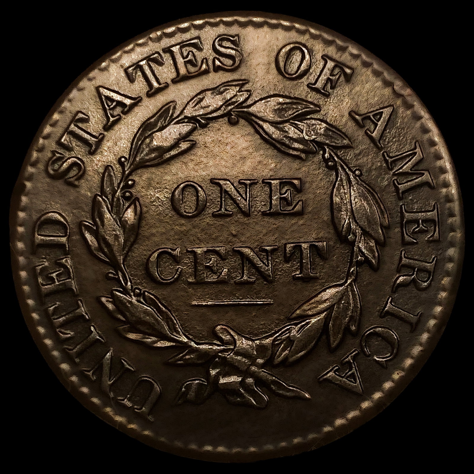 1825 Coronet Head Large Cent - 2