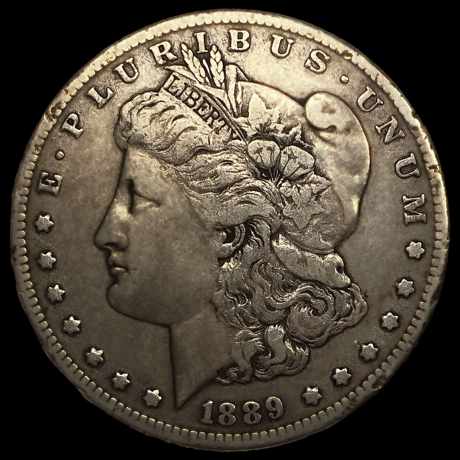 1889-CC Morgan Silver Dollar: 1889-CC Morgan Silver Dollar