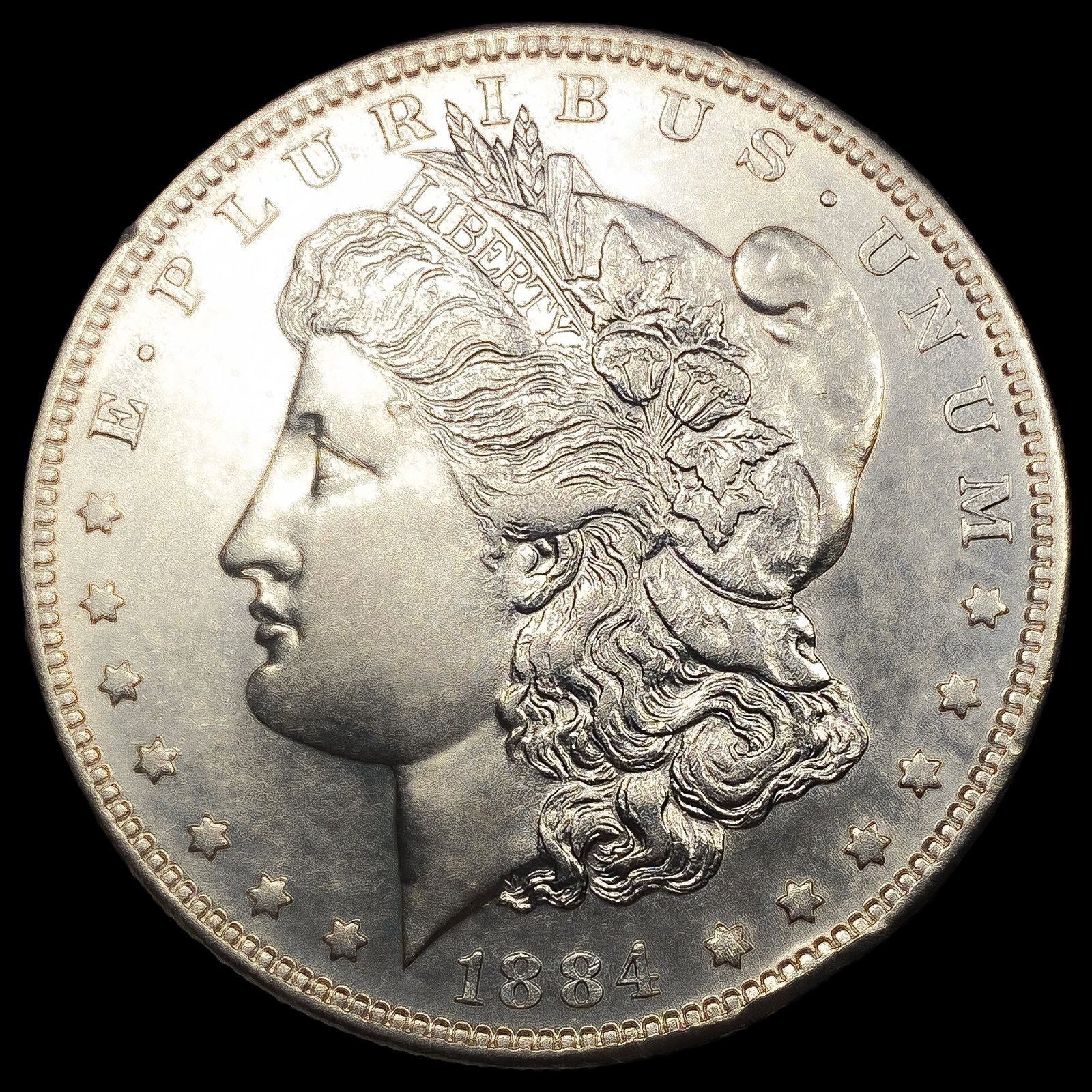1884-S Morgan Silver Dollar: 1884-S Morgan Silver Dollar
