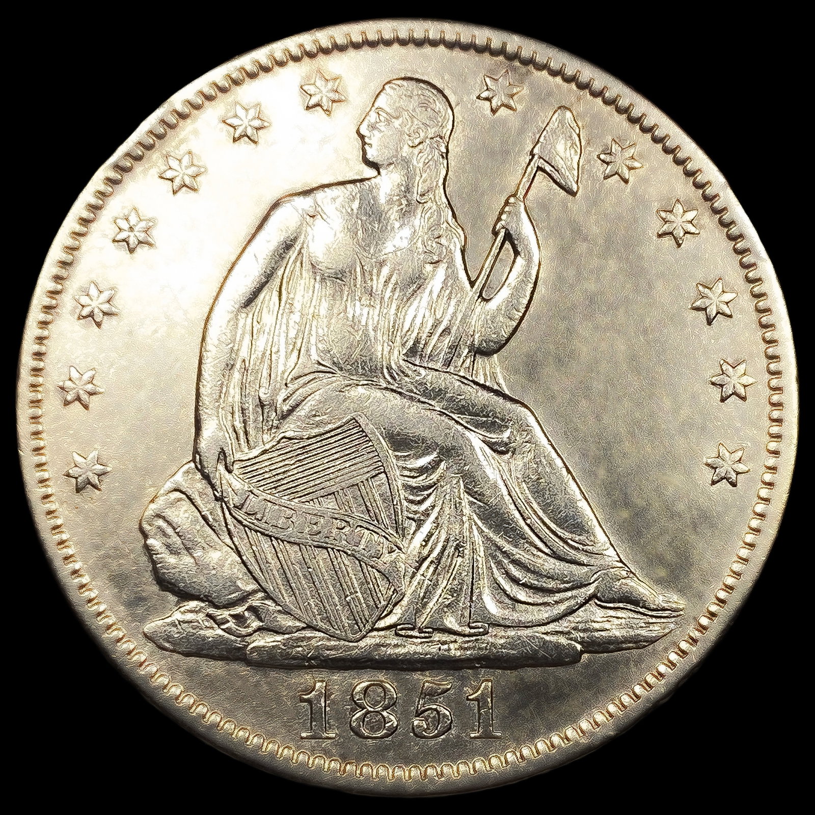 1851-O Seated Liberty Half Dollar: 1851-O Seated Liberty Half Dollar