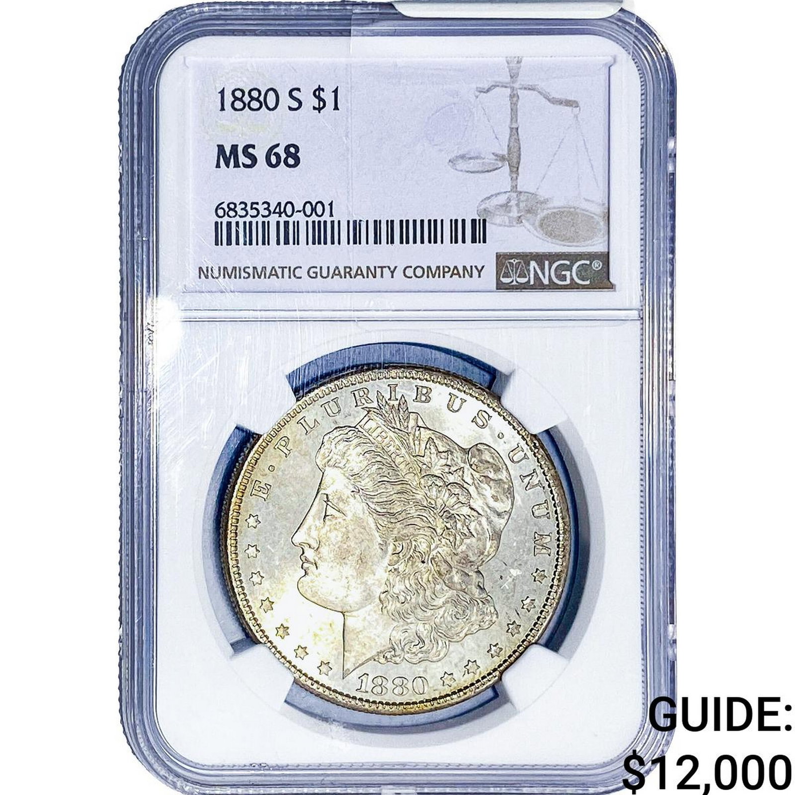 1880-S Morgan Silver Dollar NGC MS68 (1 of 4)