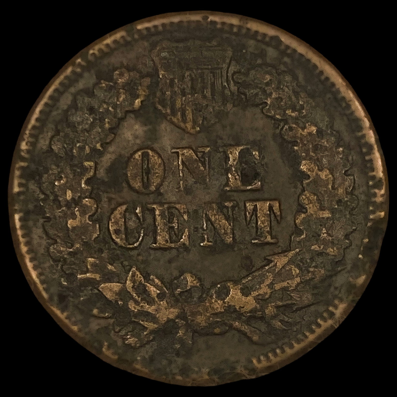 1877 Indian Head Cent - 2
