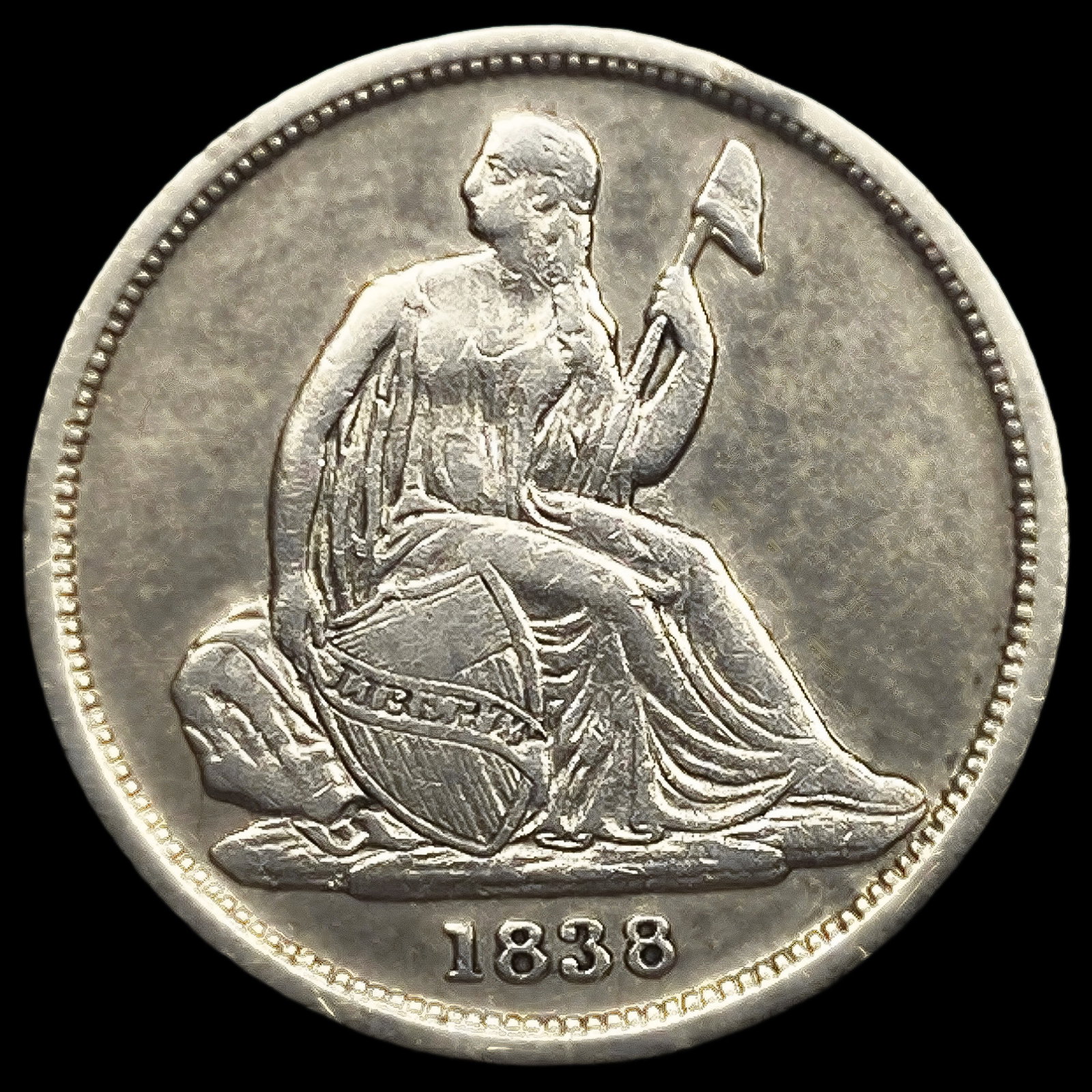 1838-O Seated Liberty Dime: 1838-O Seated Liberty Dime