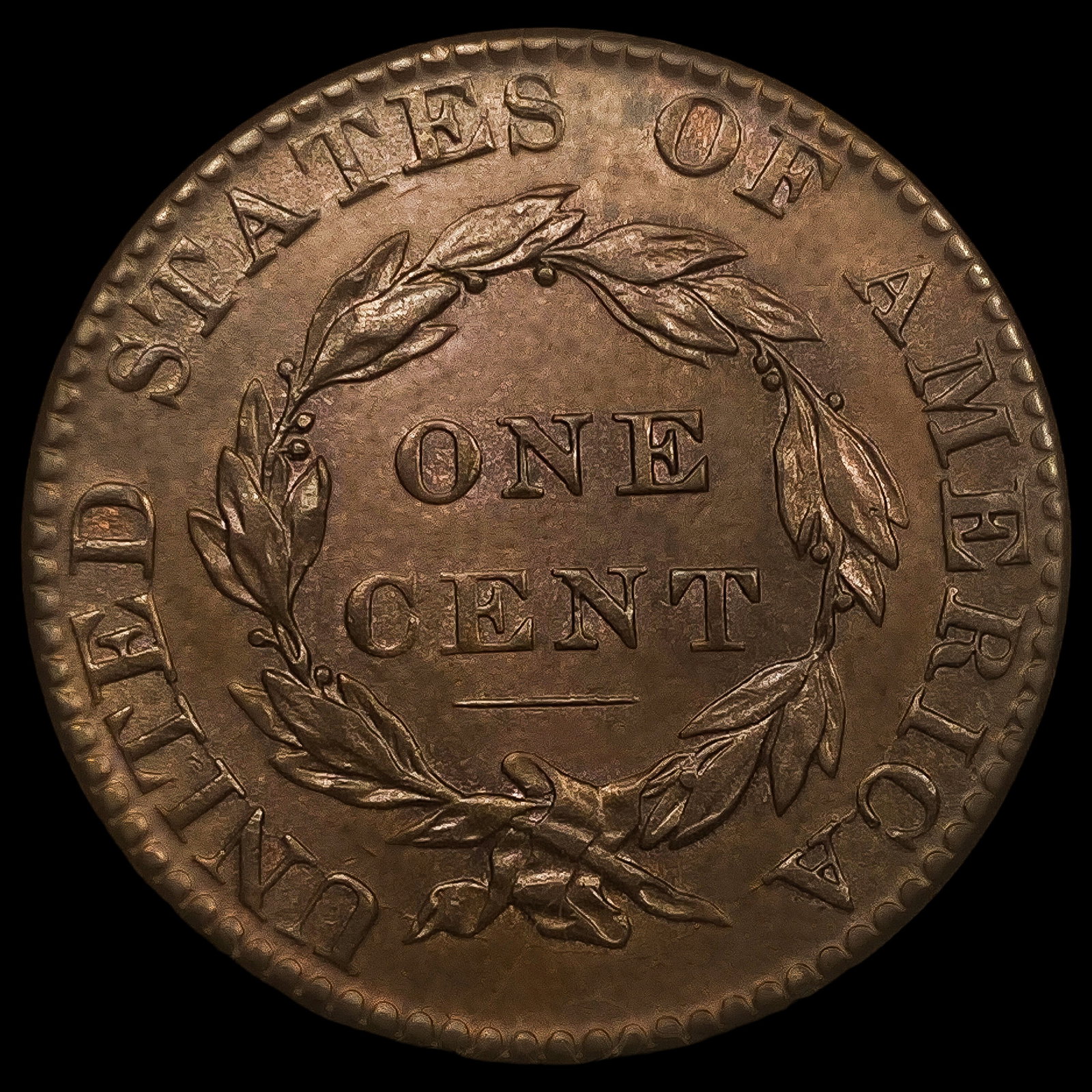 1824/2 Coronet Head Large Cent - 2