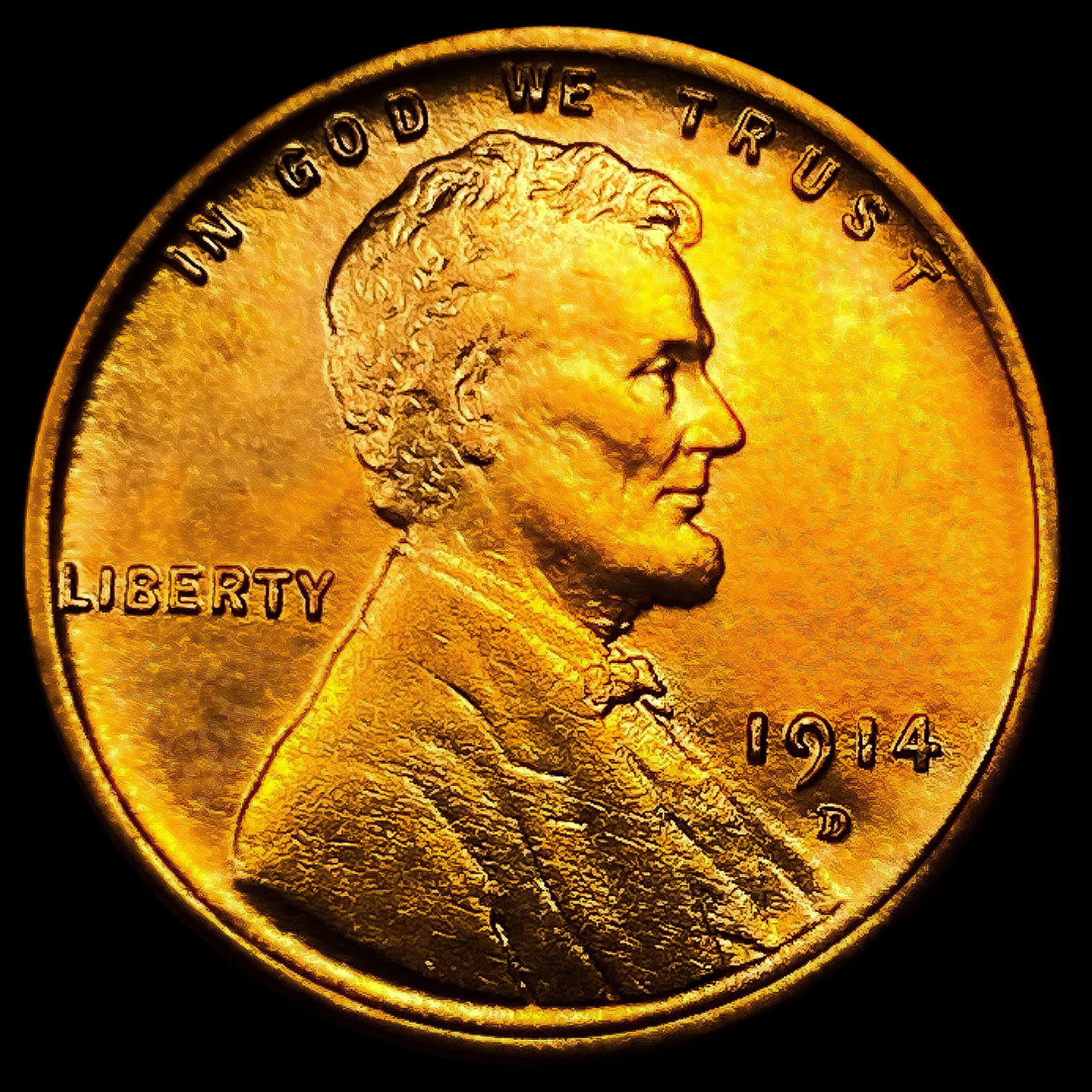 1914-D Wheat Cent (1 of 2)