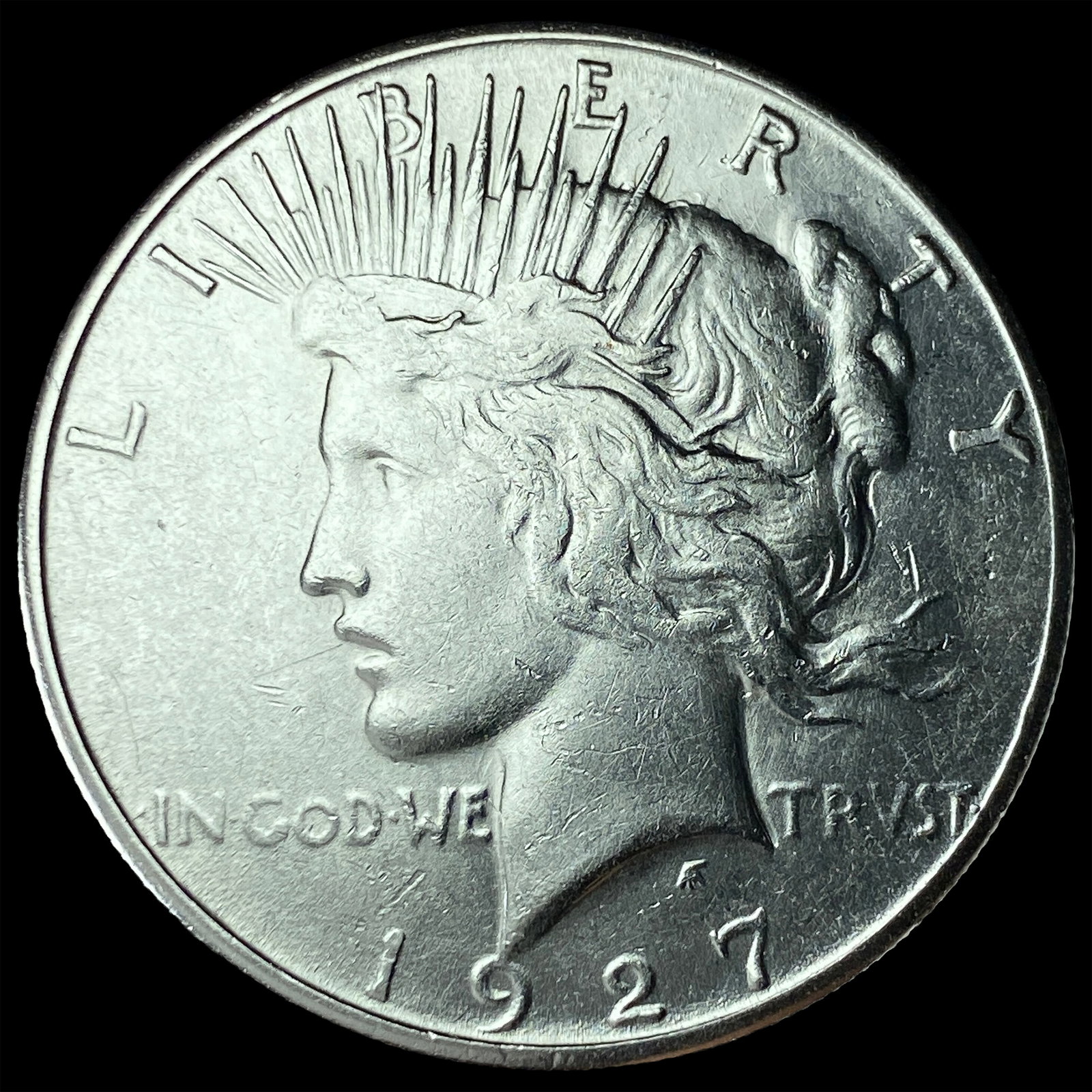 1927 Peace Silver Dollar CHOICE BU: 1927 Peace Silver Dollar CHOICE BU